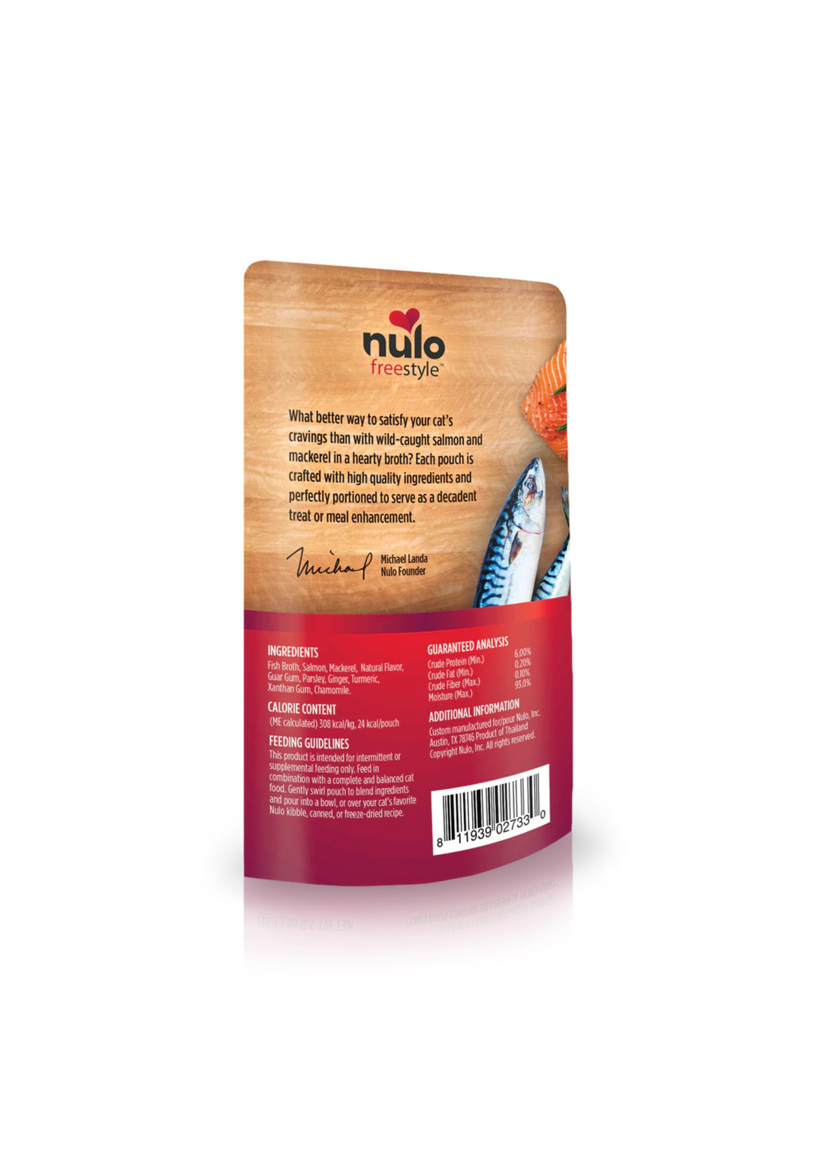 Nulo Nulo Freestyle Chunky Grain Free Salmon & Mackerel Broth