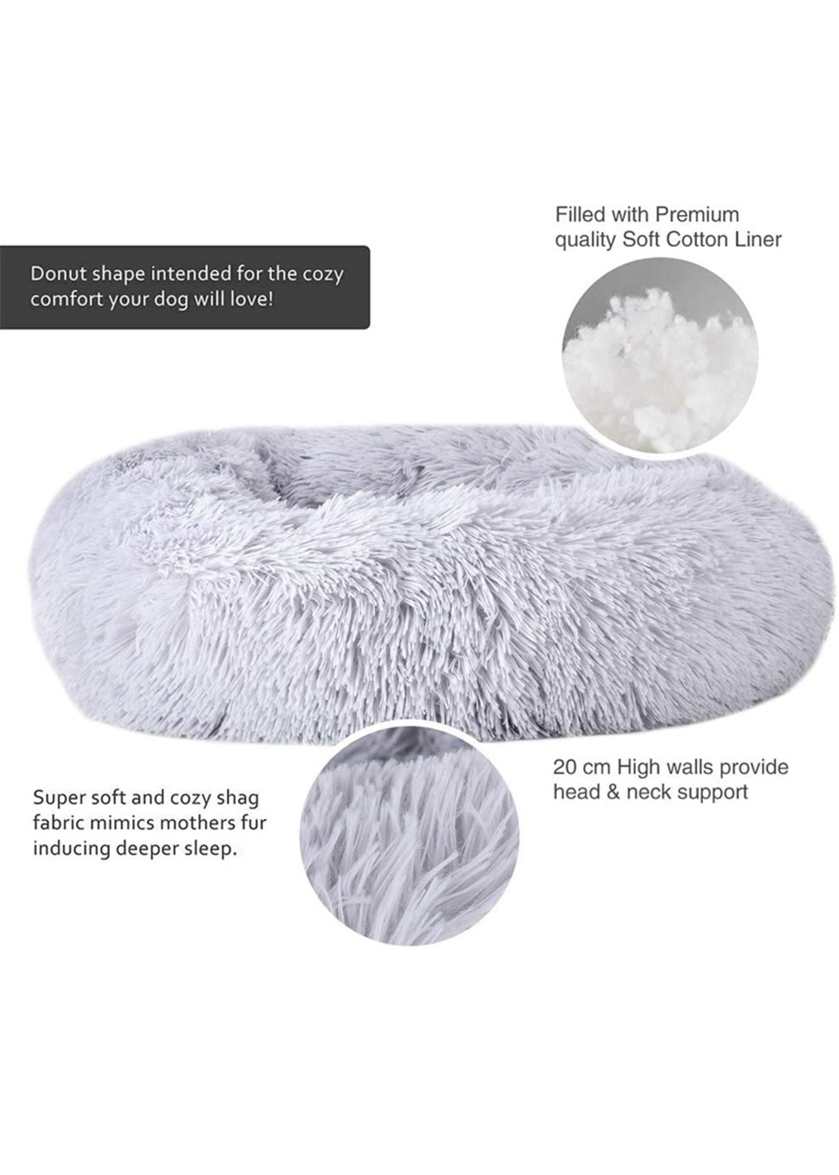 Pet Calming Donut Bed