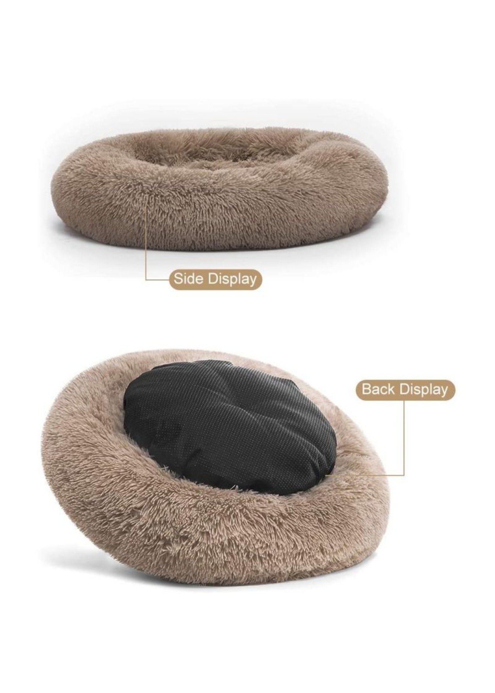 Pet Calming Donut Bed