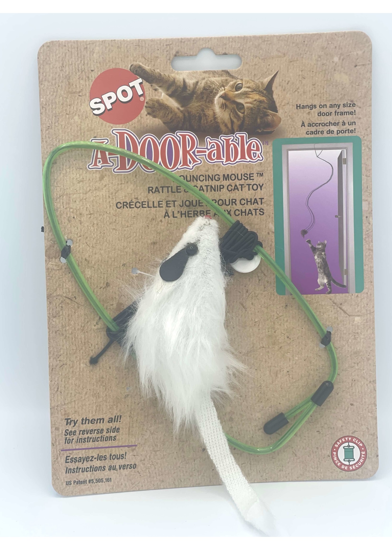 Ethical Products Inc A-Door-Able Bouncing Mouse Cat Toy