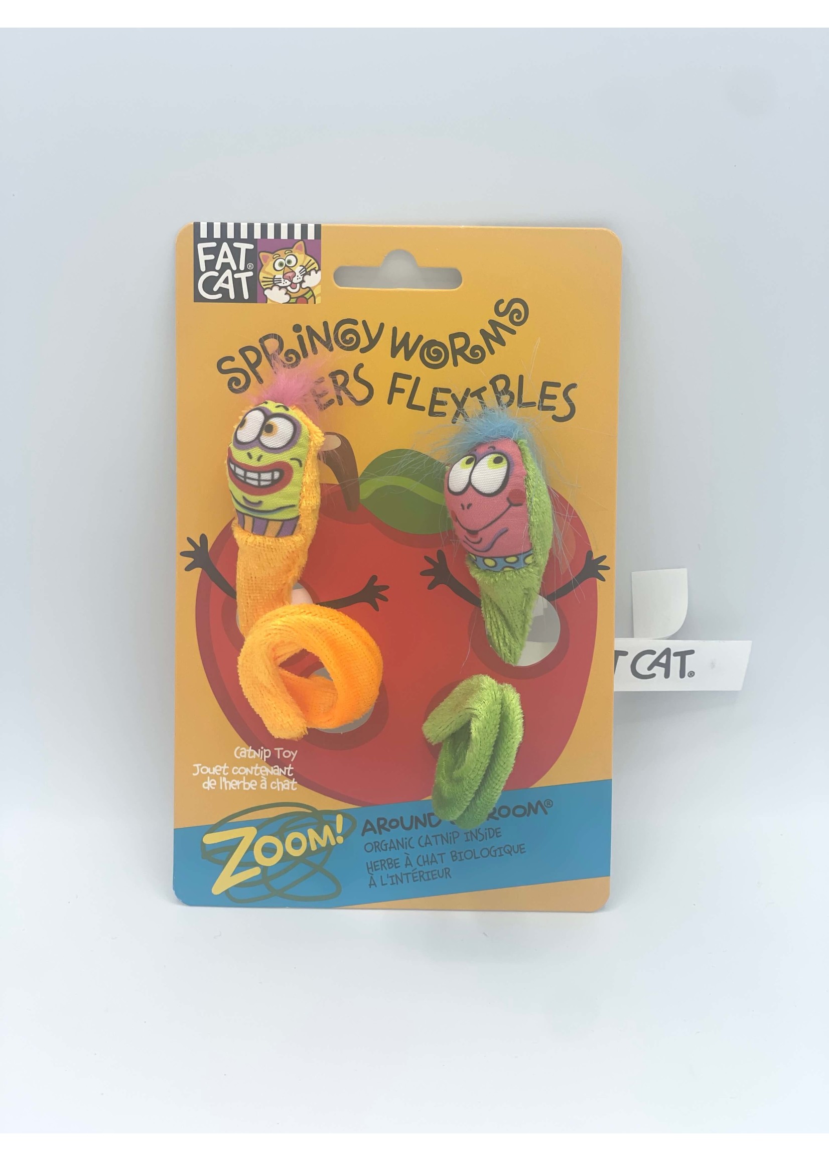 Fat Cat 2 Pack Classic Springy Worms