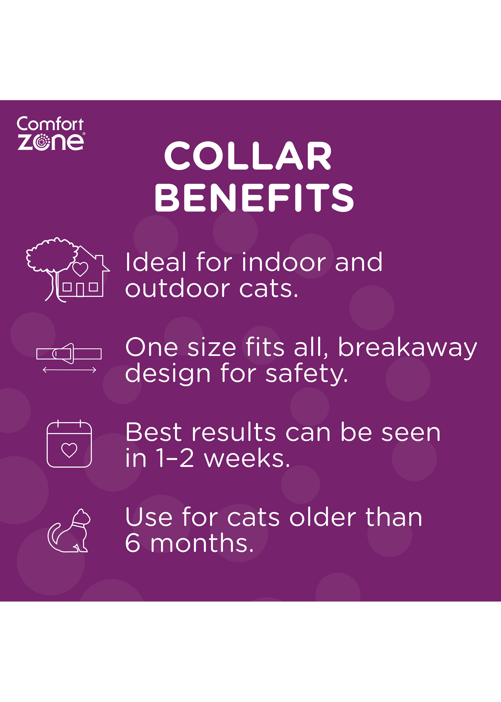 Comfort Zone Comfort Zone Cat Calming Collar, 2 Pack