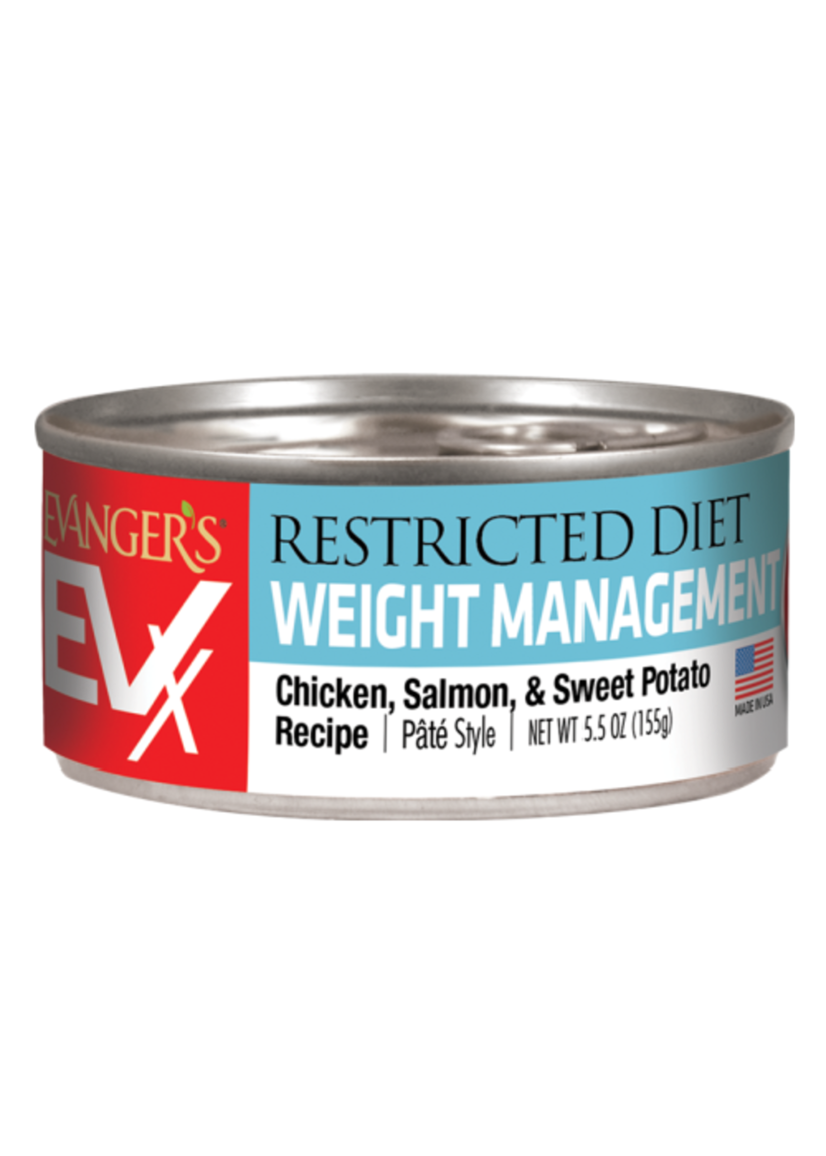 Evanger's Evanger's EVX Restricted Diet Weight Management Cat Food, 5.5oz Can