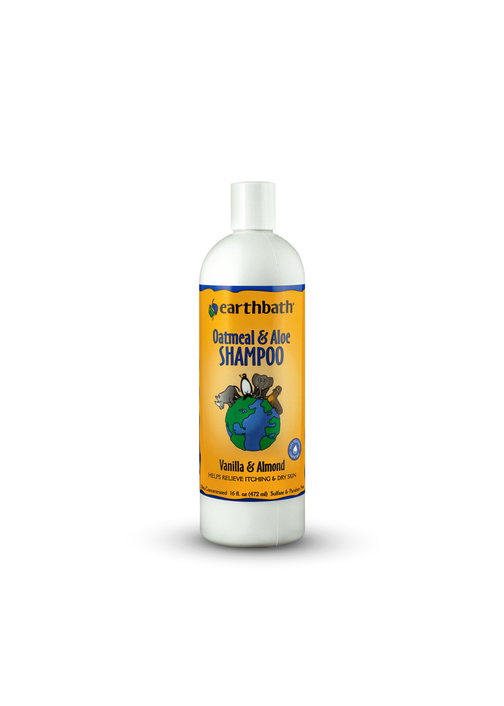 Earthbath Dog Shampoo Oatmeal Vanilla Almond