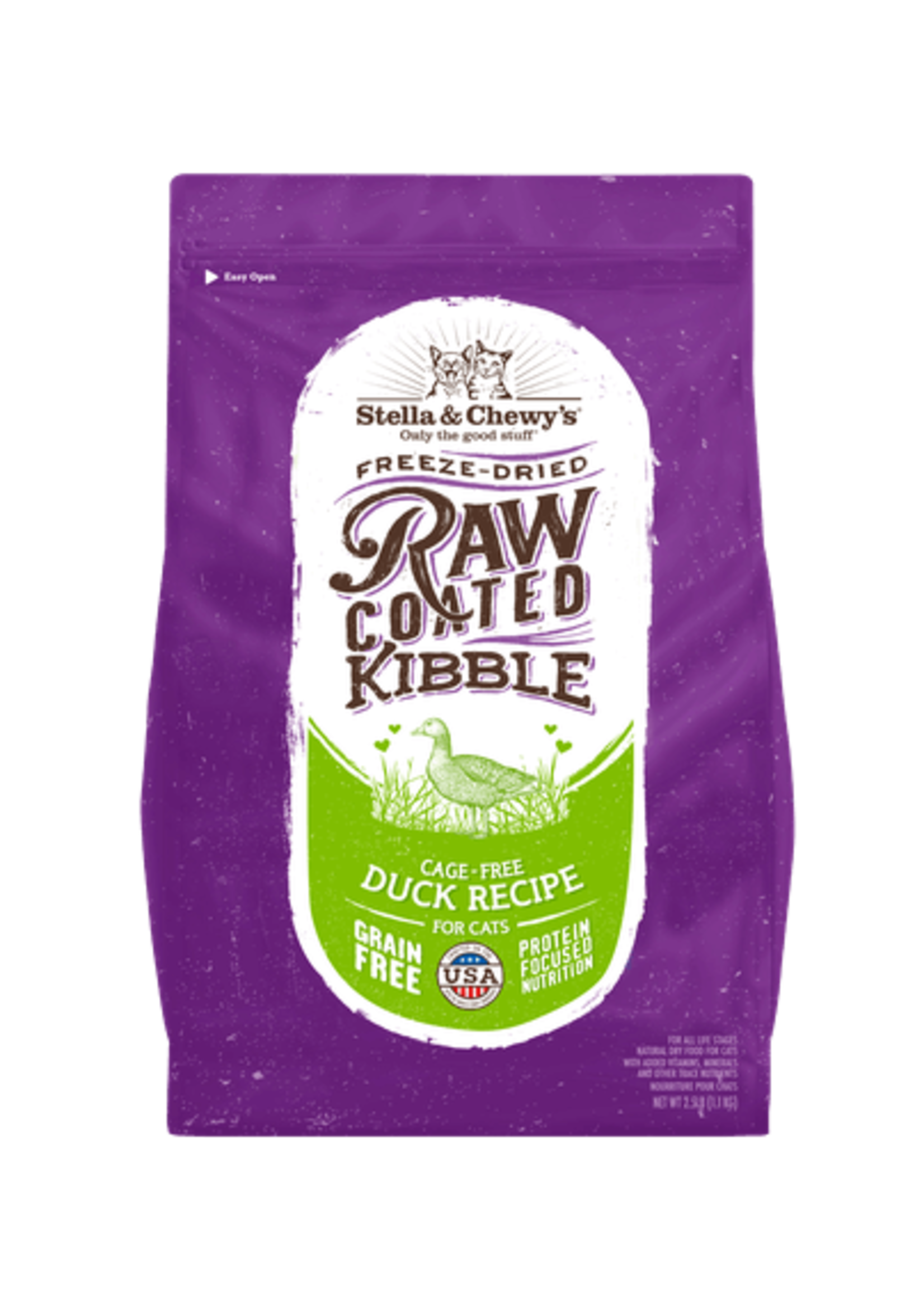 Stella & Chewy's Stella & Chewy's Raw Coated Cage Free Duck Cat Food