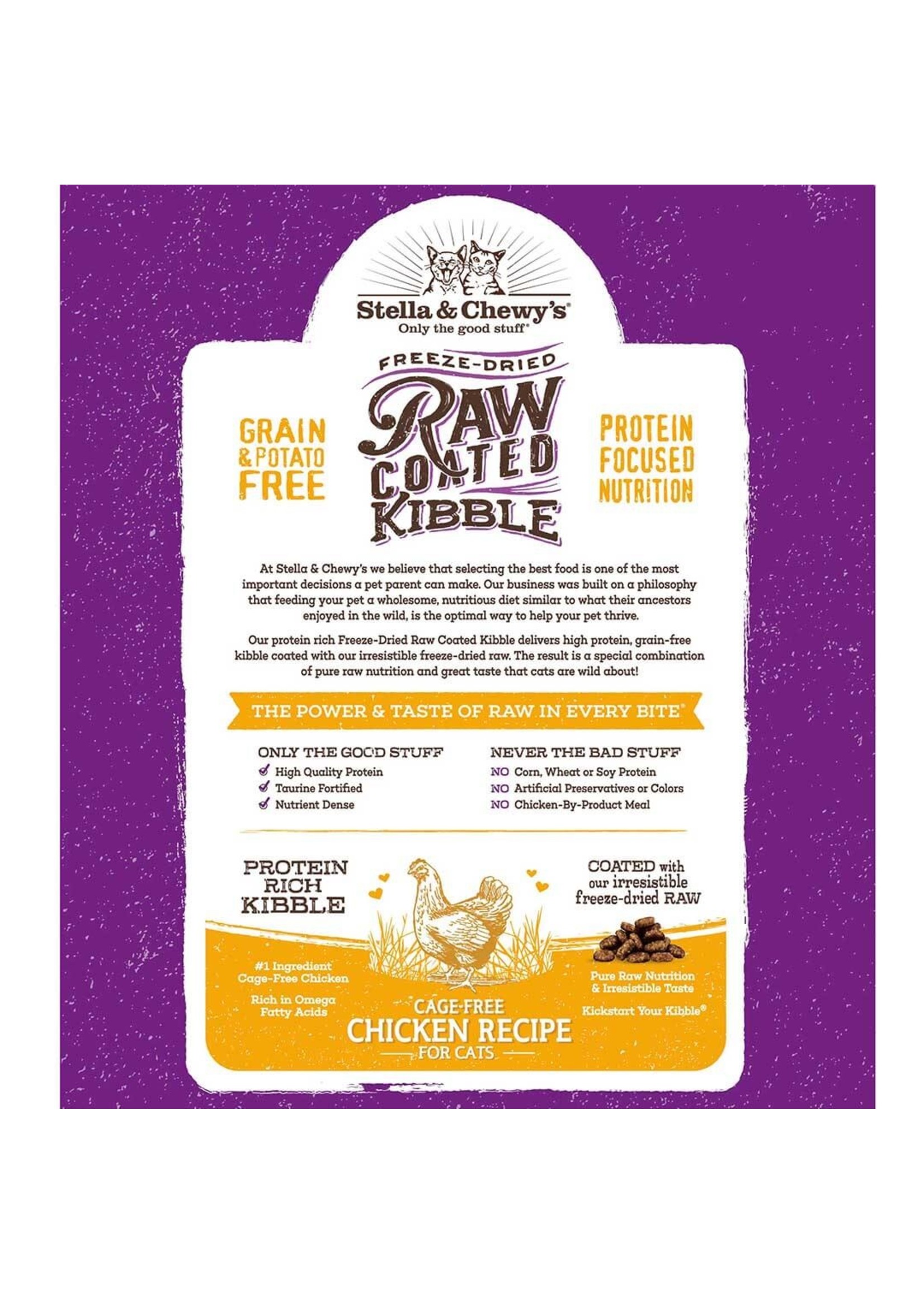 Stella & Chewy's Stella & Chewy's Raw Coated Cage Free Chicken Cat Food