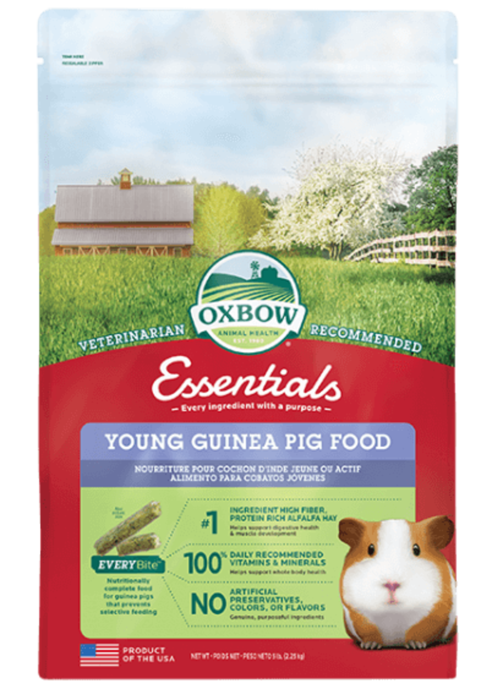 Oxbow Oxbow Essentials Young Guinea Pig Food