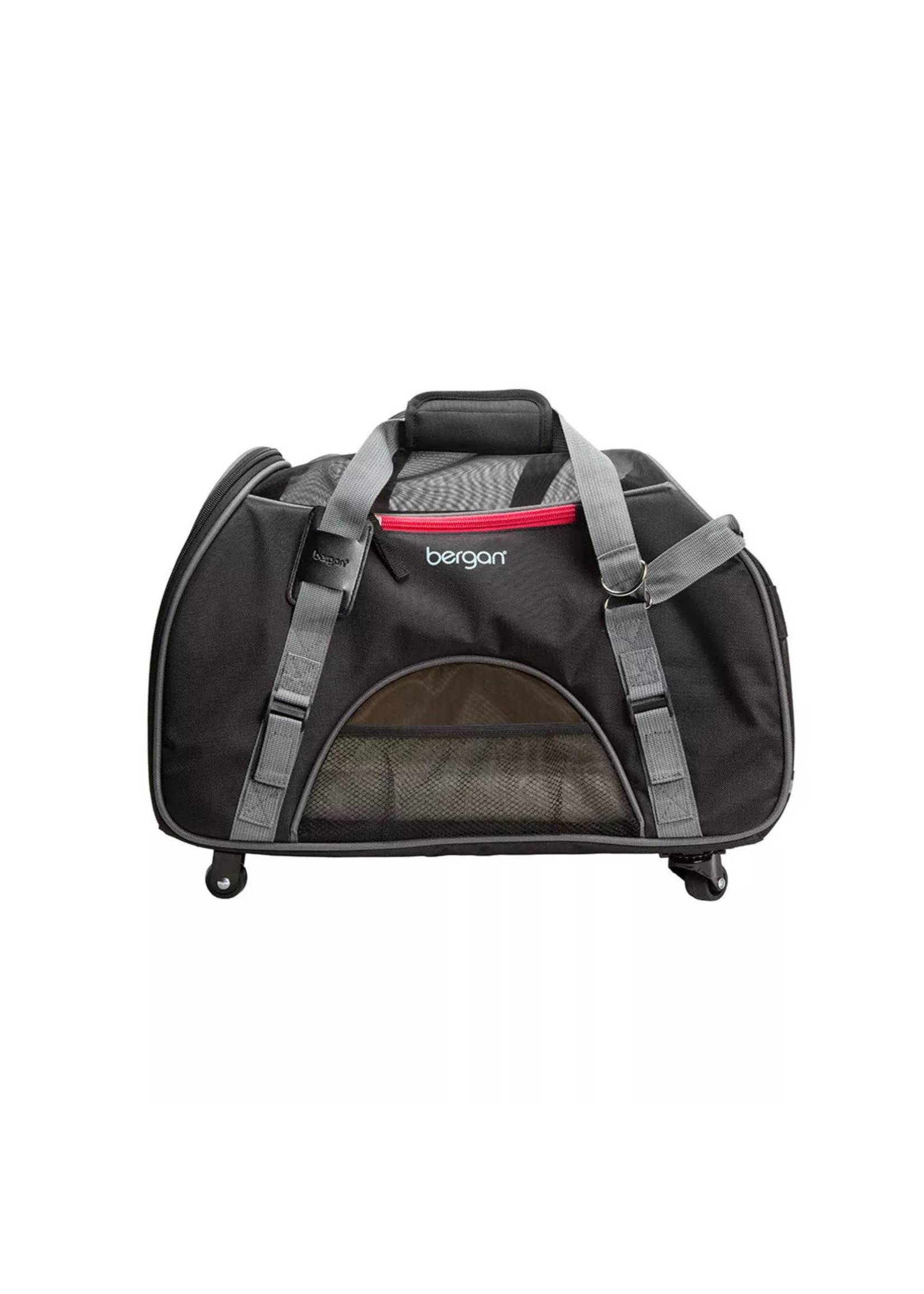 Bergan Wheeled Comfort Carrier Black & Grey