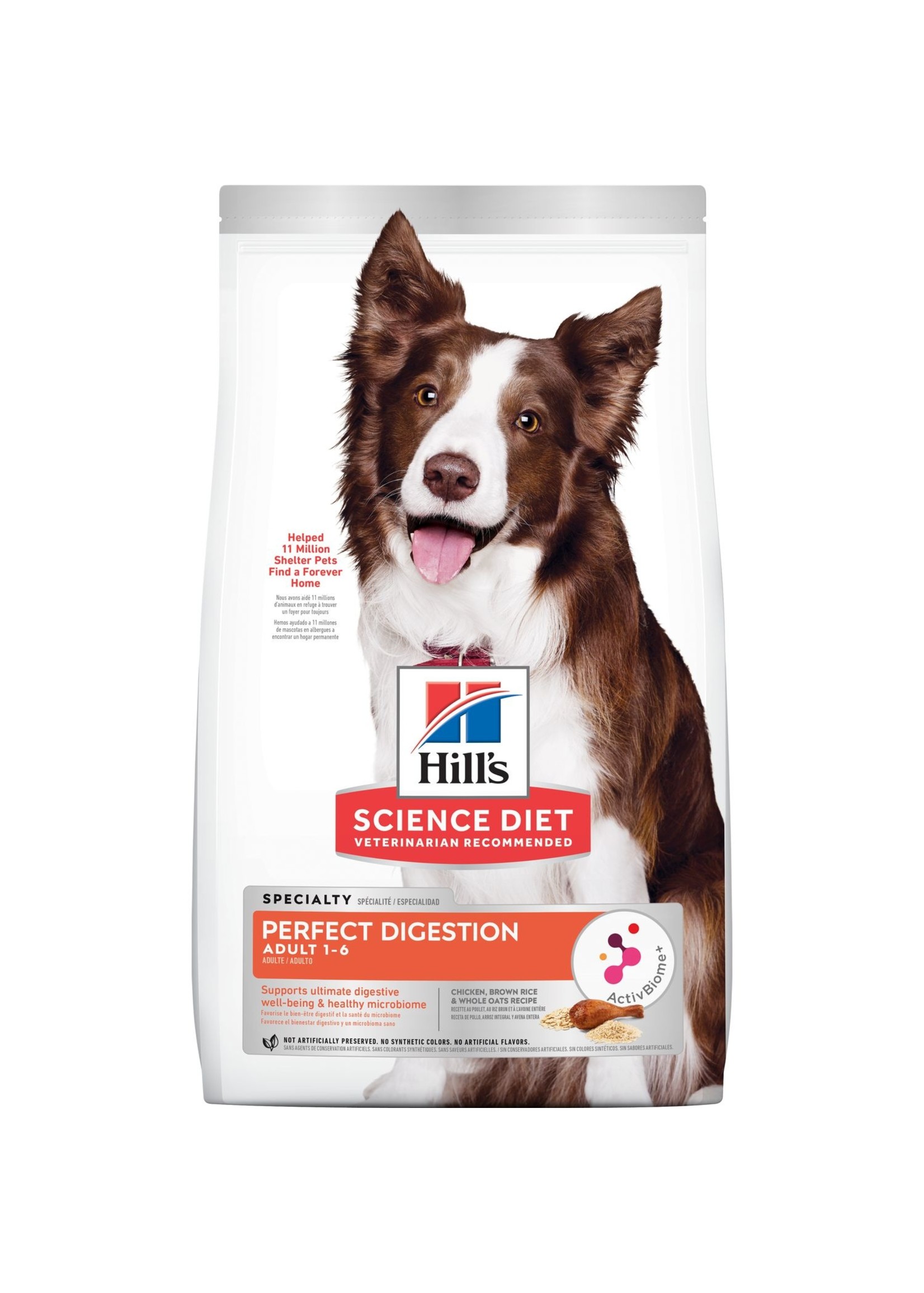 Hill's Science Diet Hill's Science Diet Adult Perfect Digestion, Chicken, Brown Rice, & Whole Oats