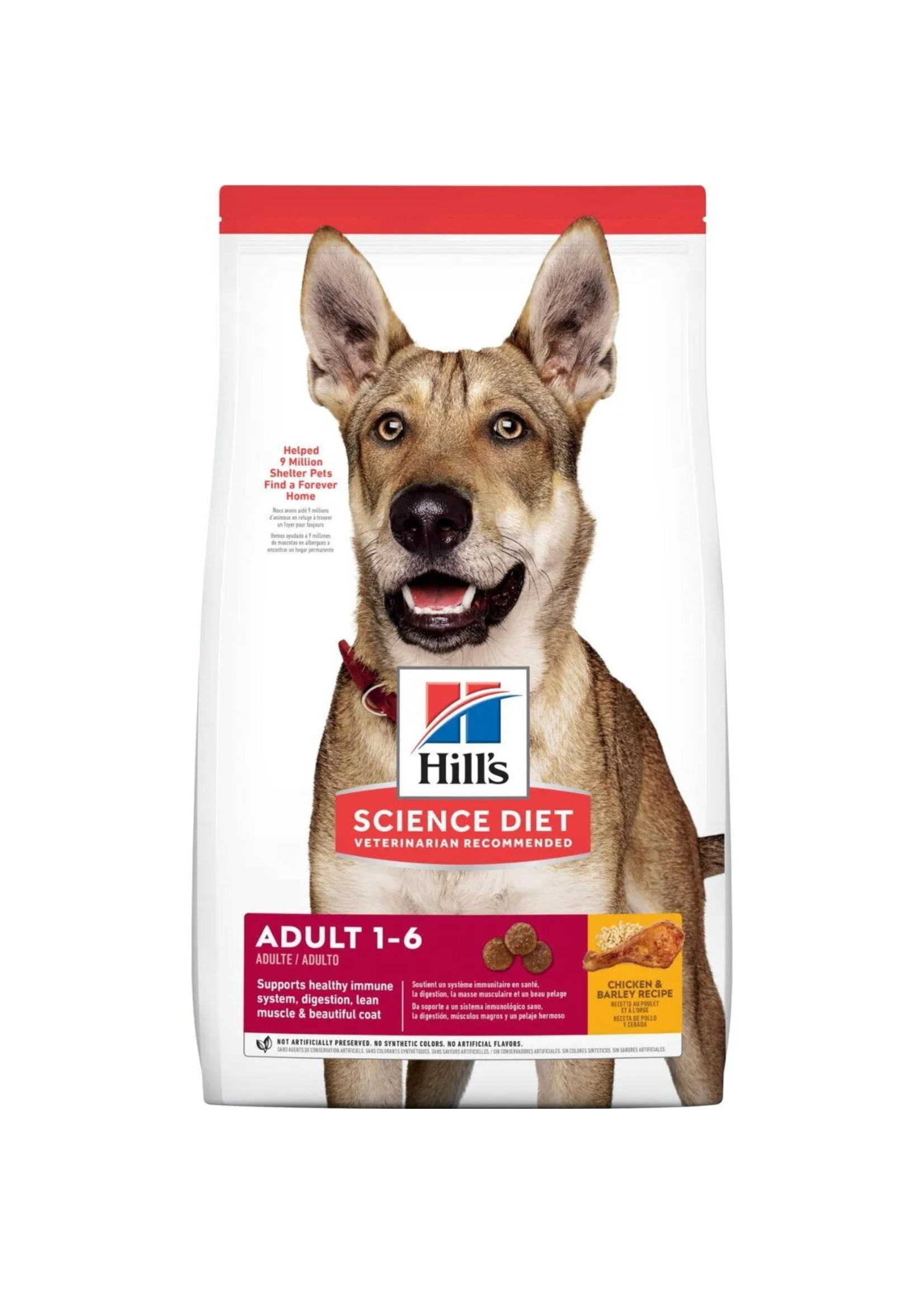 Hill's Science Diet Hill's Science Diet Adult Dry Dog Food, Chicken & Barley Recipe