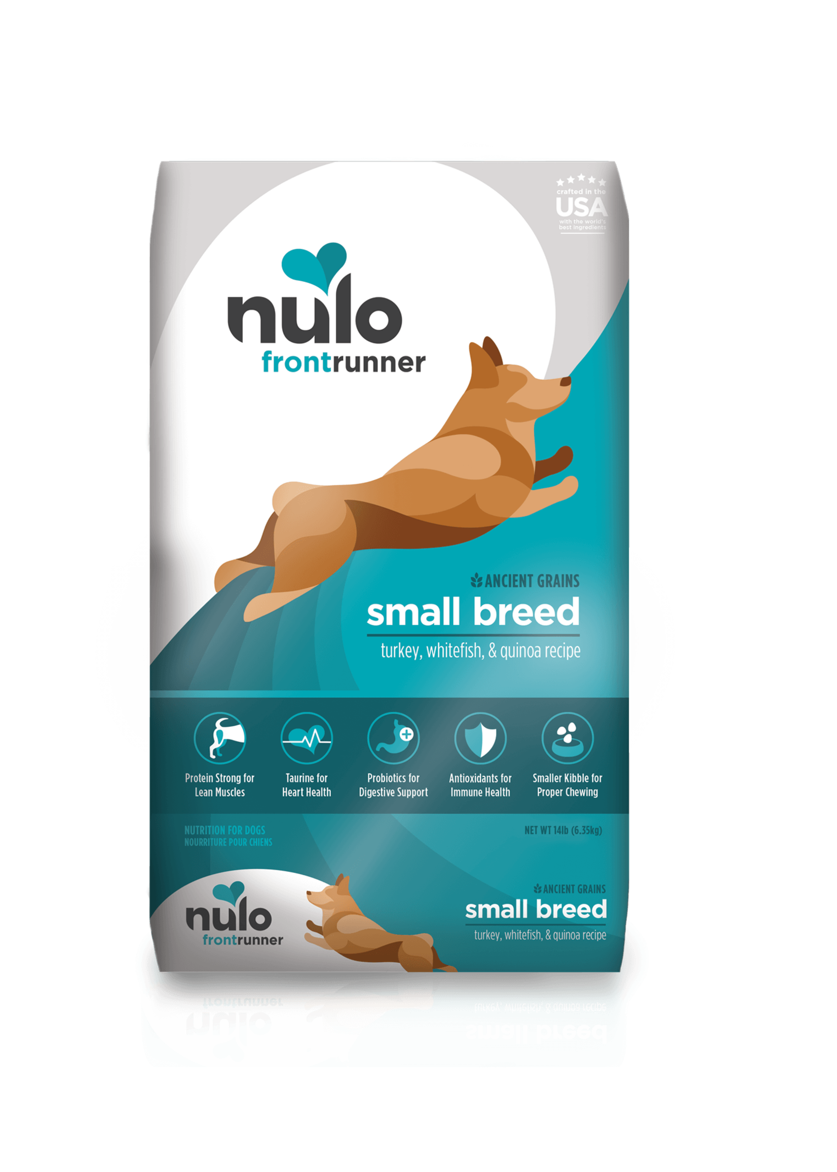 Nulo Nulo Small Breed Dog Food Turkey, Fish, and Quinoa