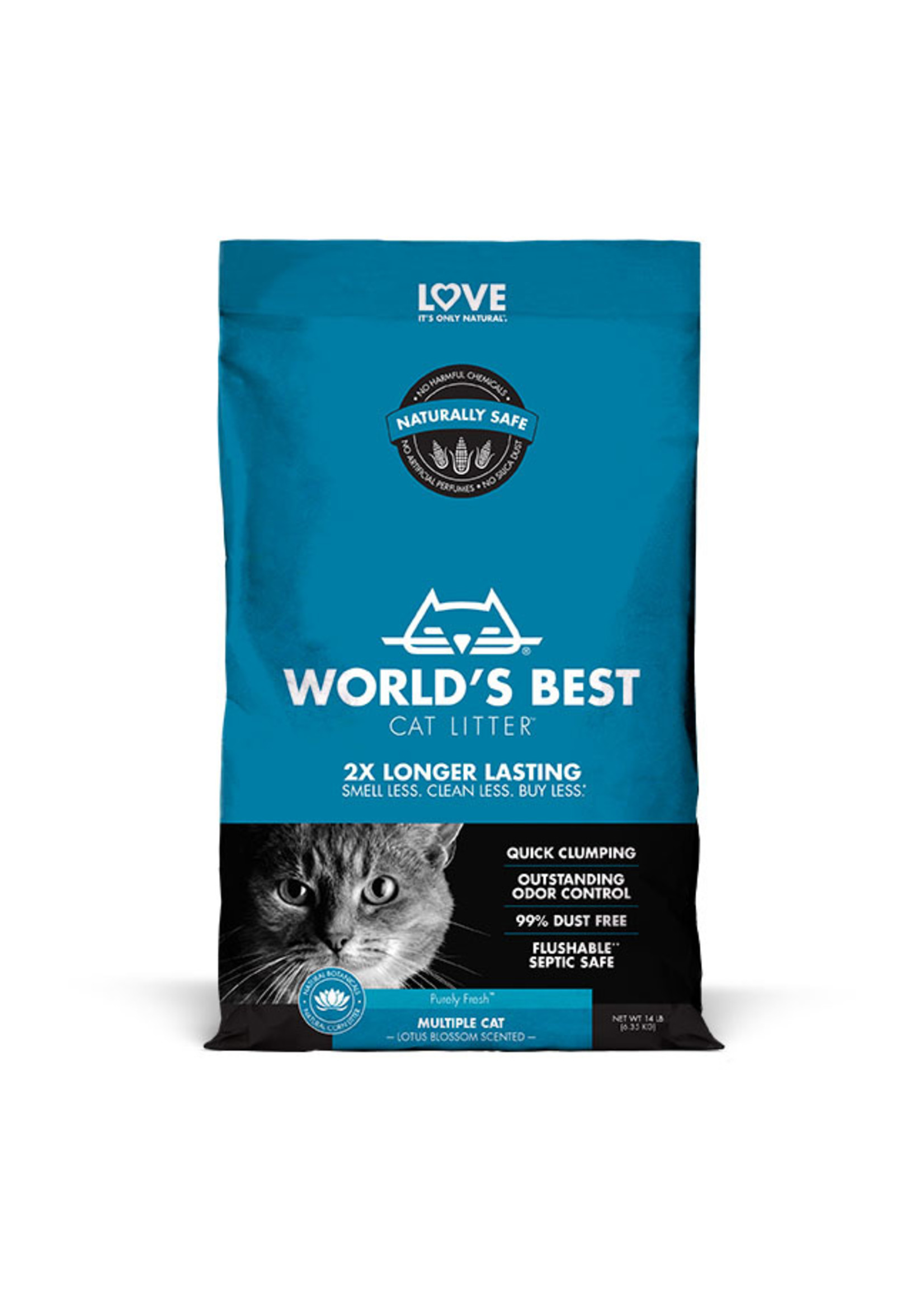 World's Best Cat Litter World's Best Cat Litter Multiple Cat Lotus Blossom Scented