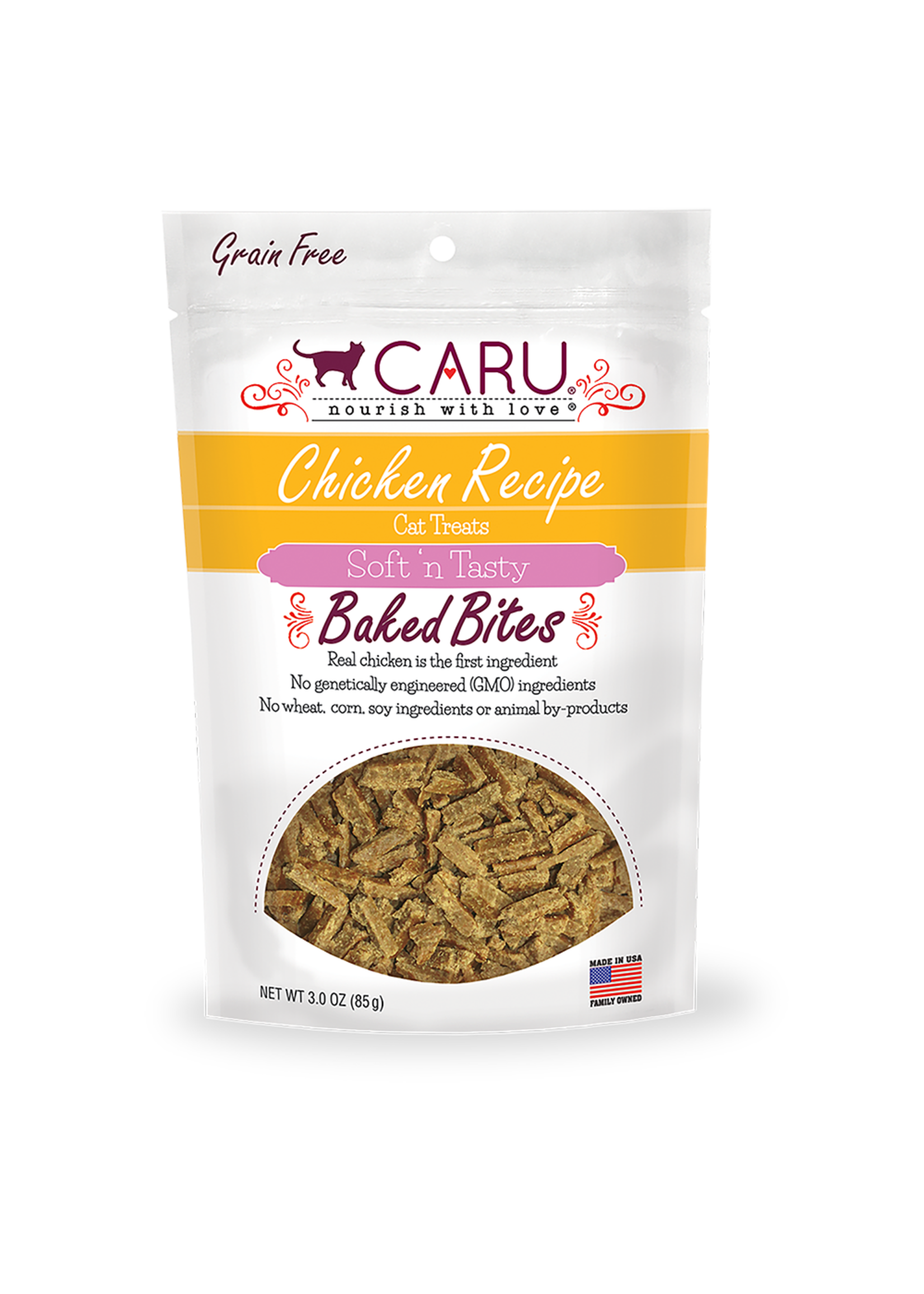 Caru Soft n' Tasty Baked Bites Cat Treats