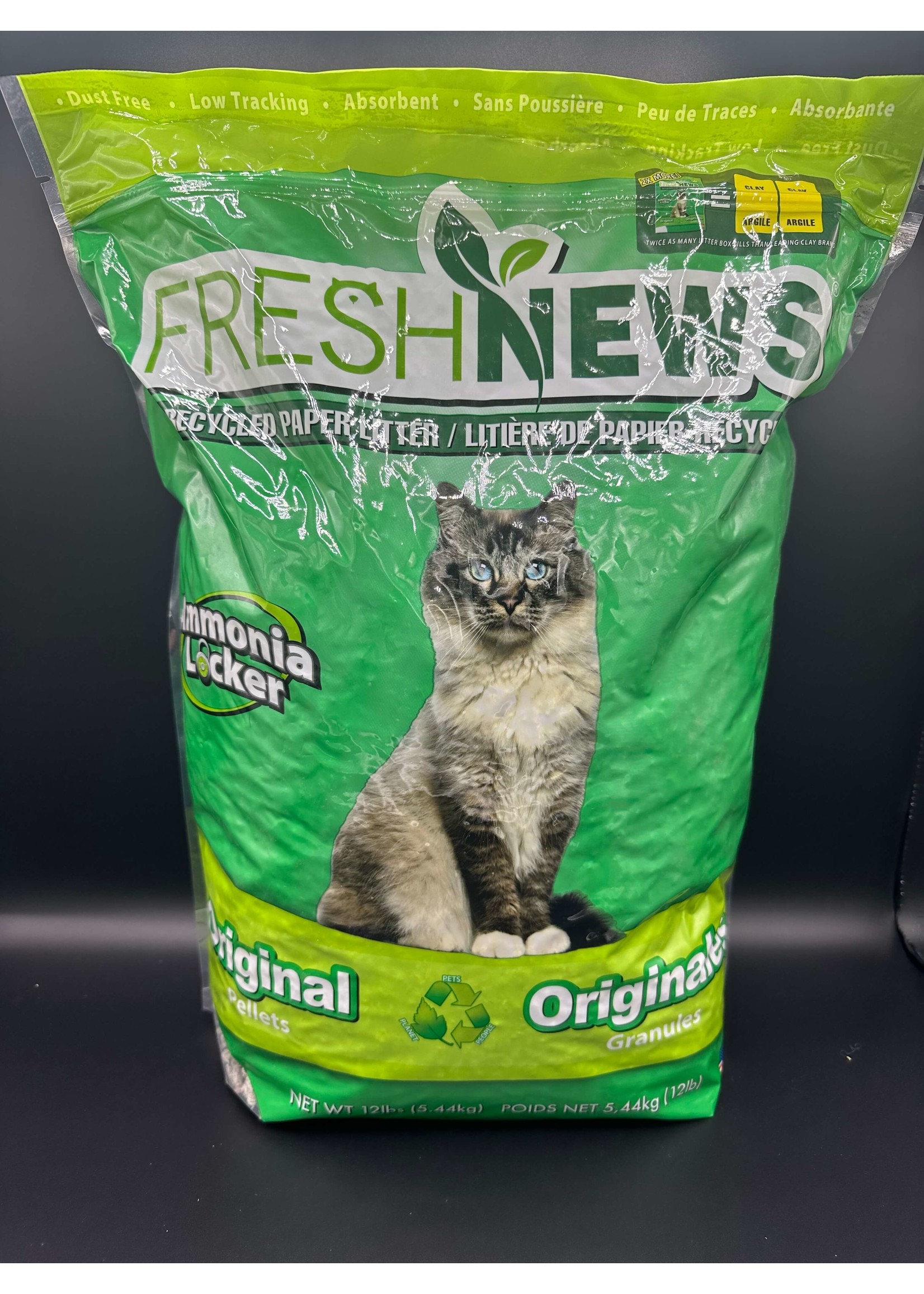 Fresh News Paper Cat Litter 12 lb