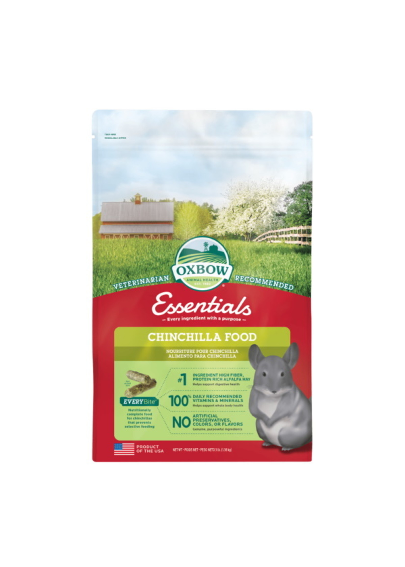 Oxbow Oxbow Essentials Chichilla Food