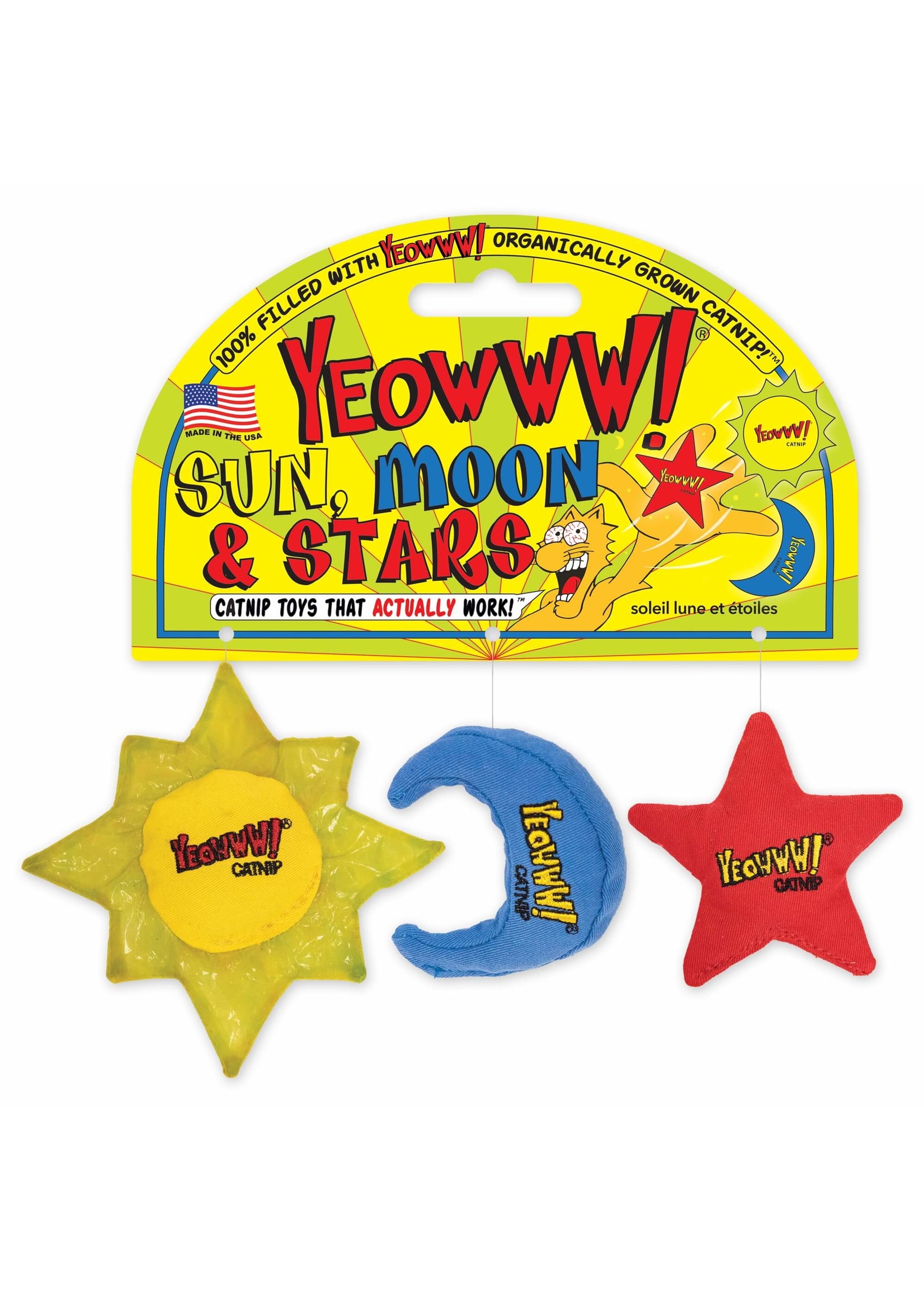 Ducky World Yeowww! Sun, Moon, & Stars 3 Pack