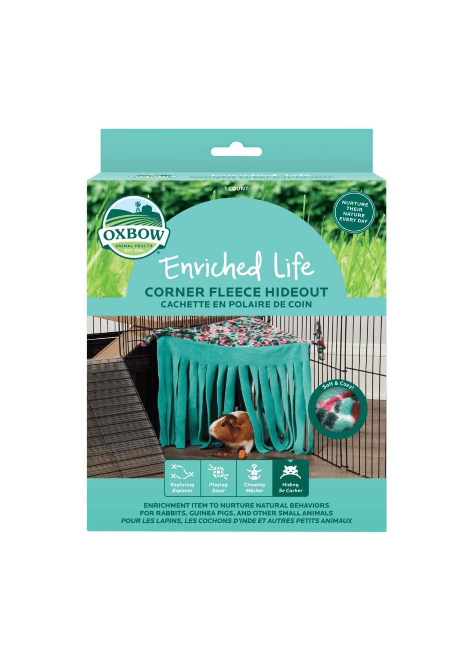 Oxbow Oxbow Enriched Life Corner Fleece Hideout