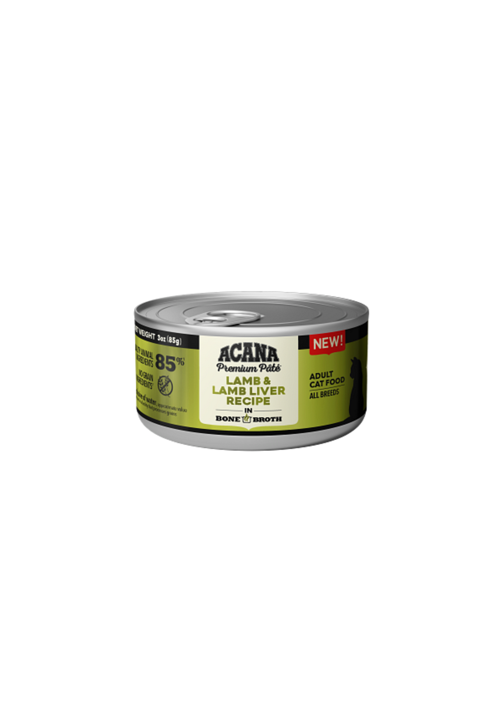 Acana Acana Premium Pate: Lamb & Lamb Liver Wet Cat Food