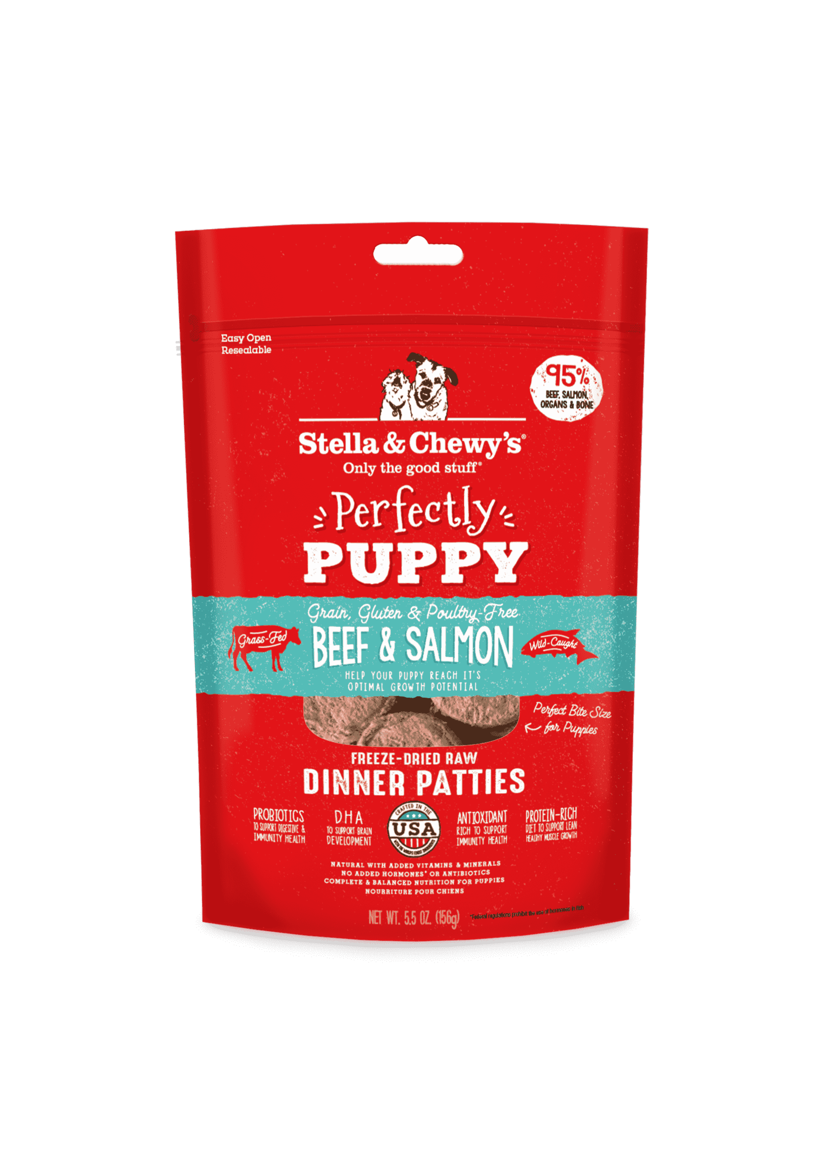 Stella & Chewy's Stella & Chewy's Perfectly Puppy Freeze-Dried Dinner Patties