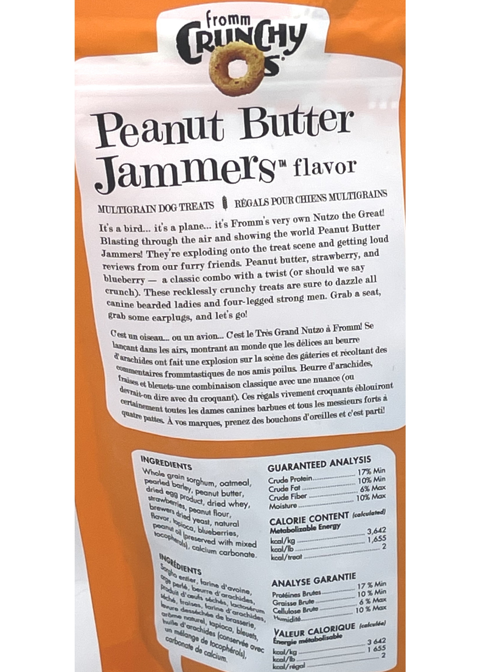 Fromm Fromm Crunchy O's Peanut Butter Jammers
