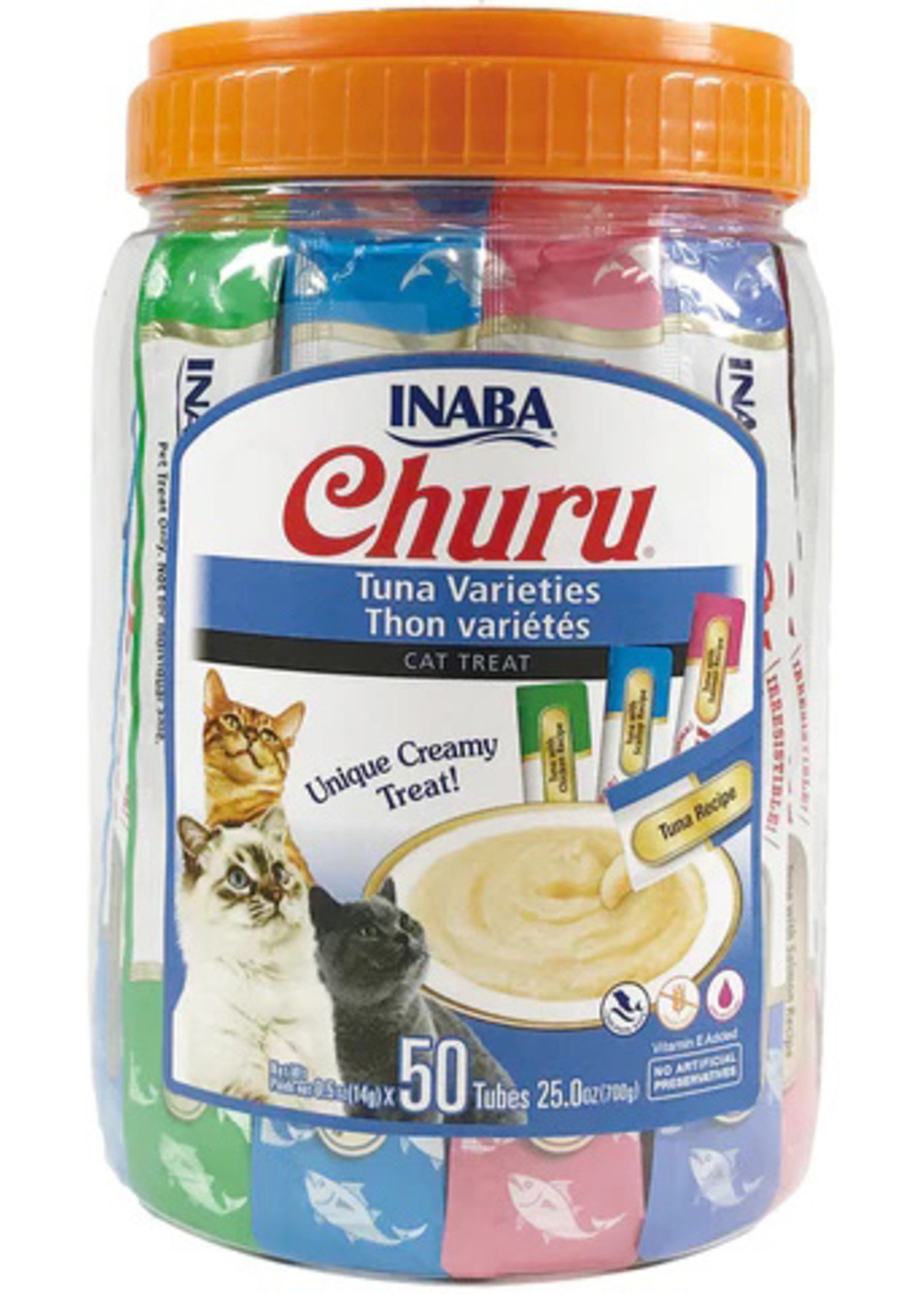 Inaba Churu Creamy Cat Treats Tuna Variety