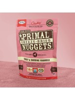 Primal Pet Foods Primal Freeze-Dried Dog Food Turkey & Sardine Nuggets