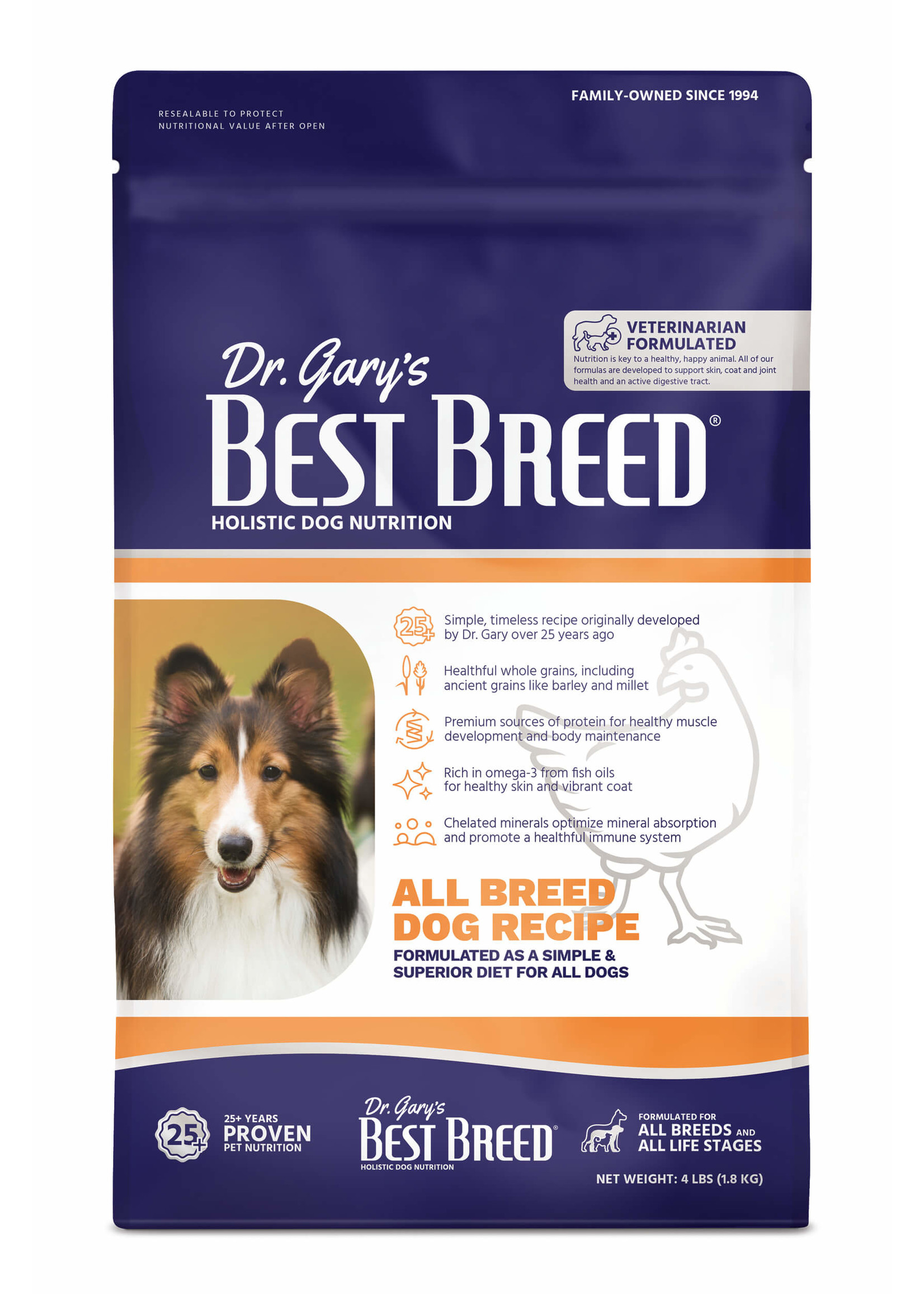 Dr. Gary's Best Breed Dr. Gary's Best Breed Holistic All Breed Dog Food
