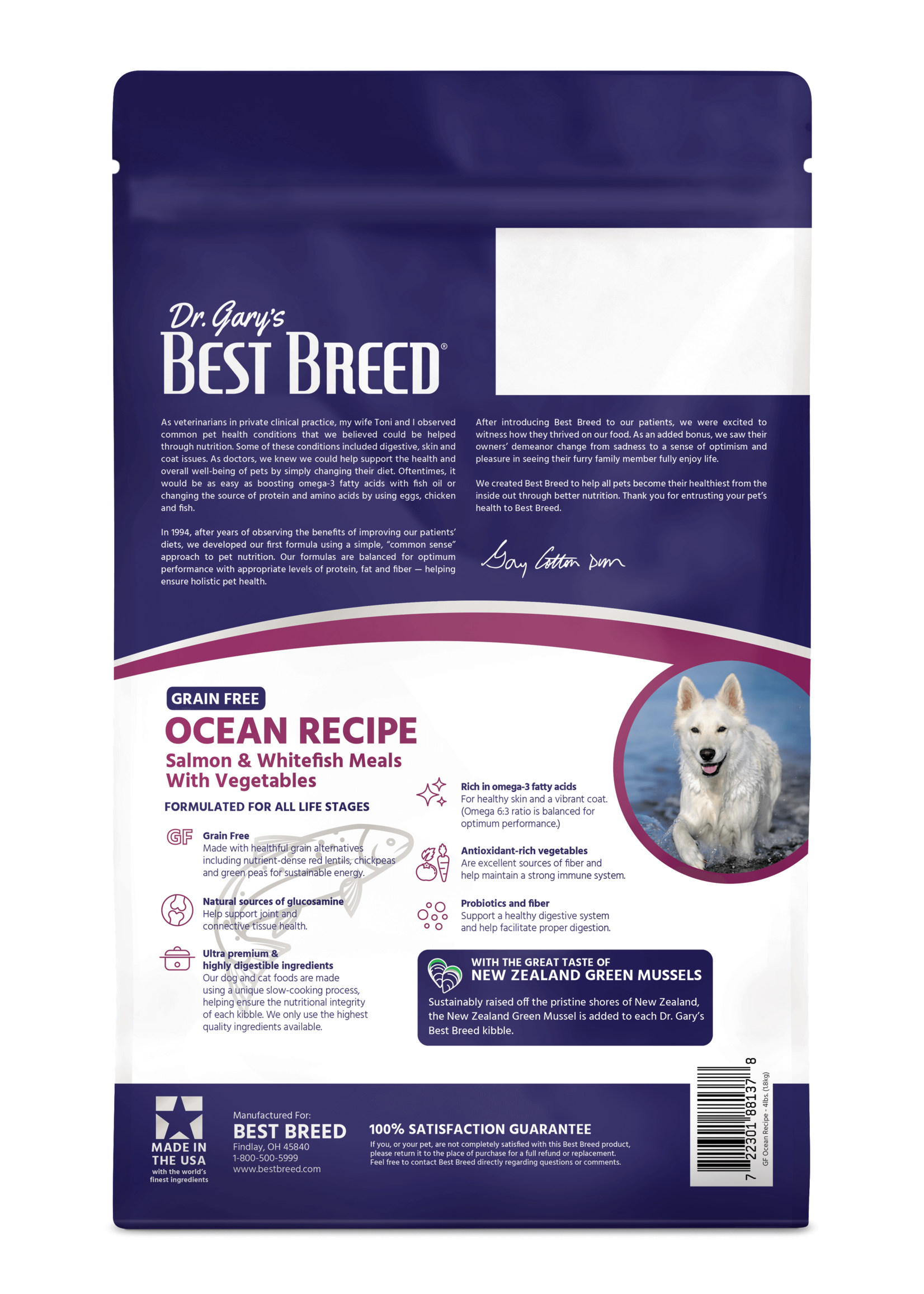 Dr. Gary's Best Breed Dr. Gary's Best Breed Holistic Grain-Free Ocean Recipe Dog Food