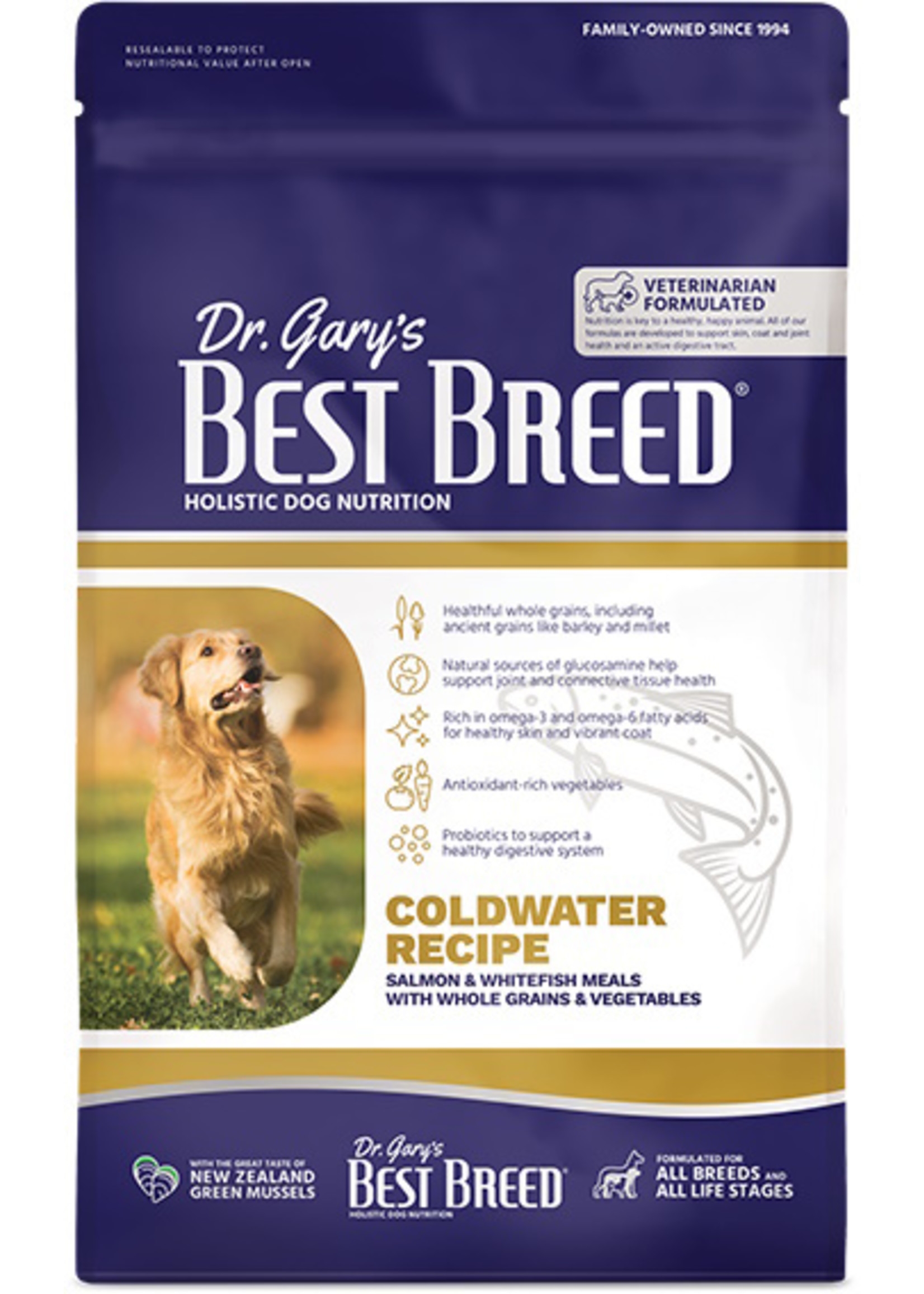 Dr. Gary's Best Breed Dr. Gary's Best Breed Holistic Coldwater Dog Food