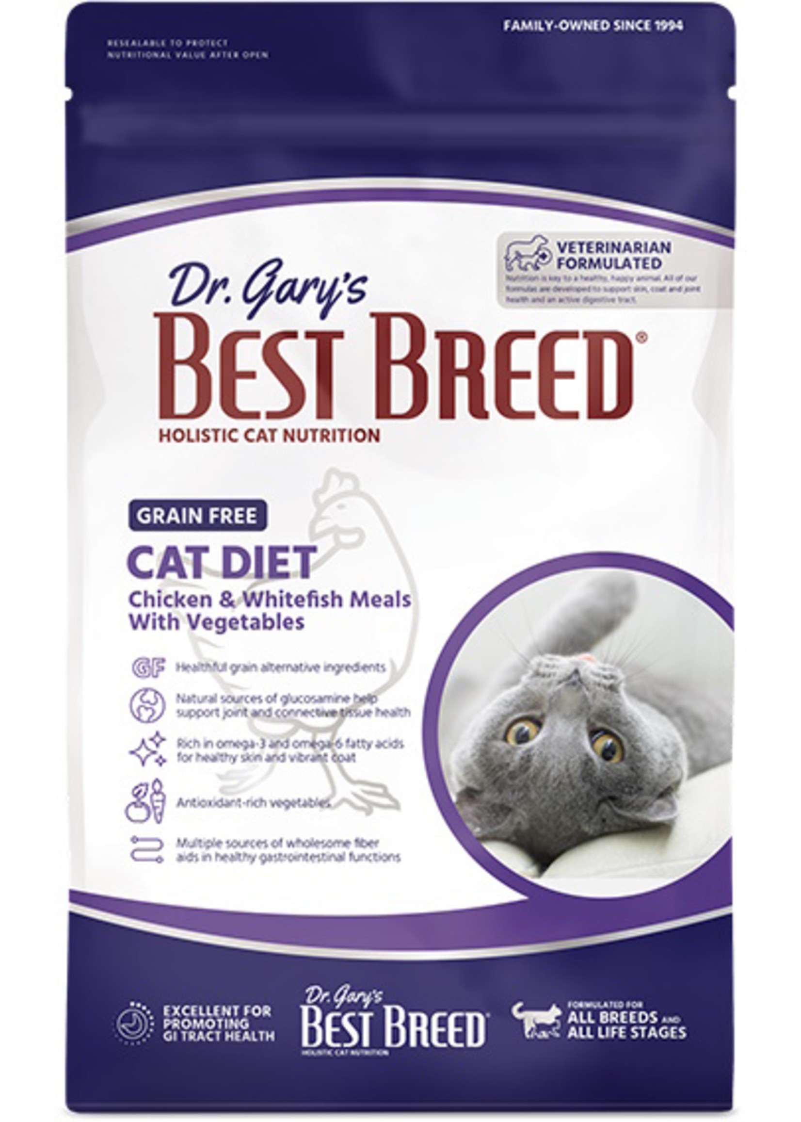 Dr. Gary's Best Breed Dr. Gary's Best Breed Holistic Grain-Free Cat Food
