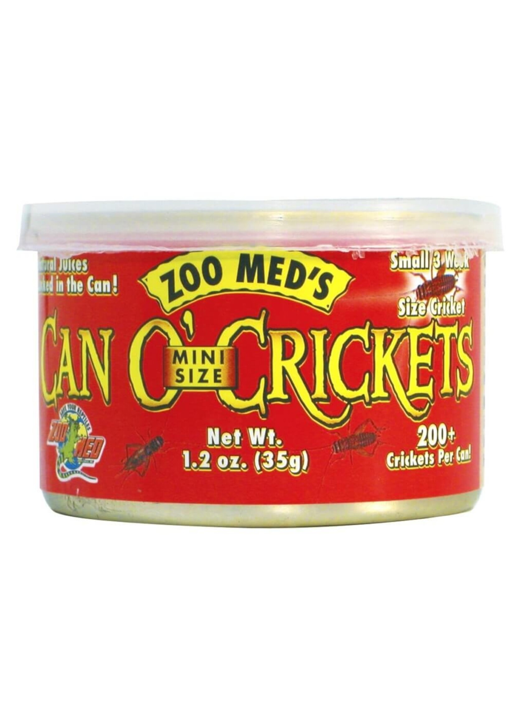 Zoo Med's Can O Crickets Mini 1.2 oz