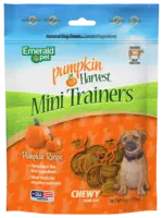 Emerald Pet Pumpkin Harvest Mini Trainers Dog Treat