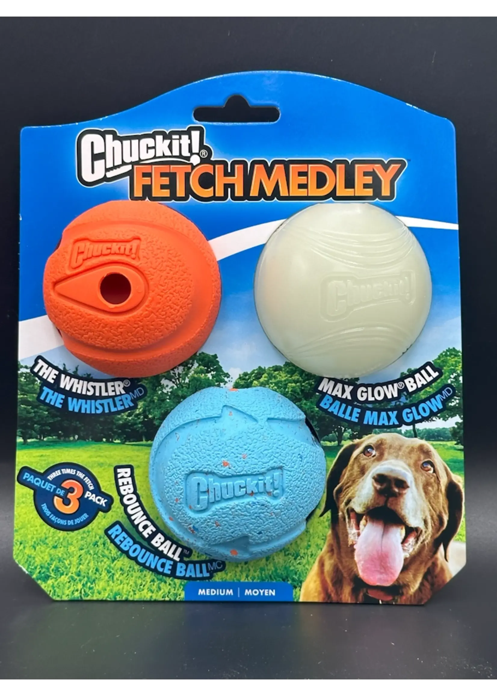 Chuckit!® Chuckit! 3 Pack Fetch Medley Medium