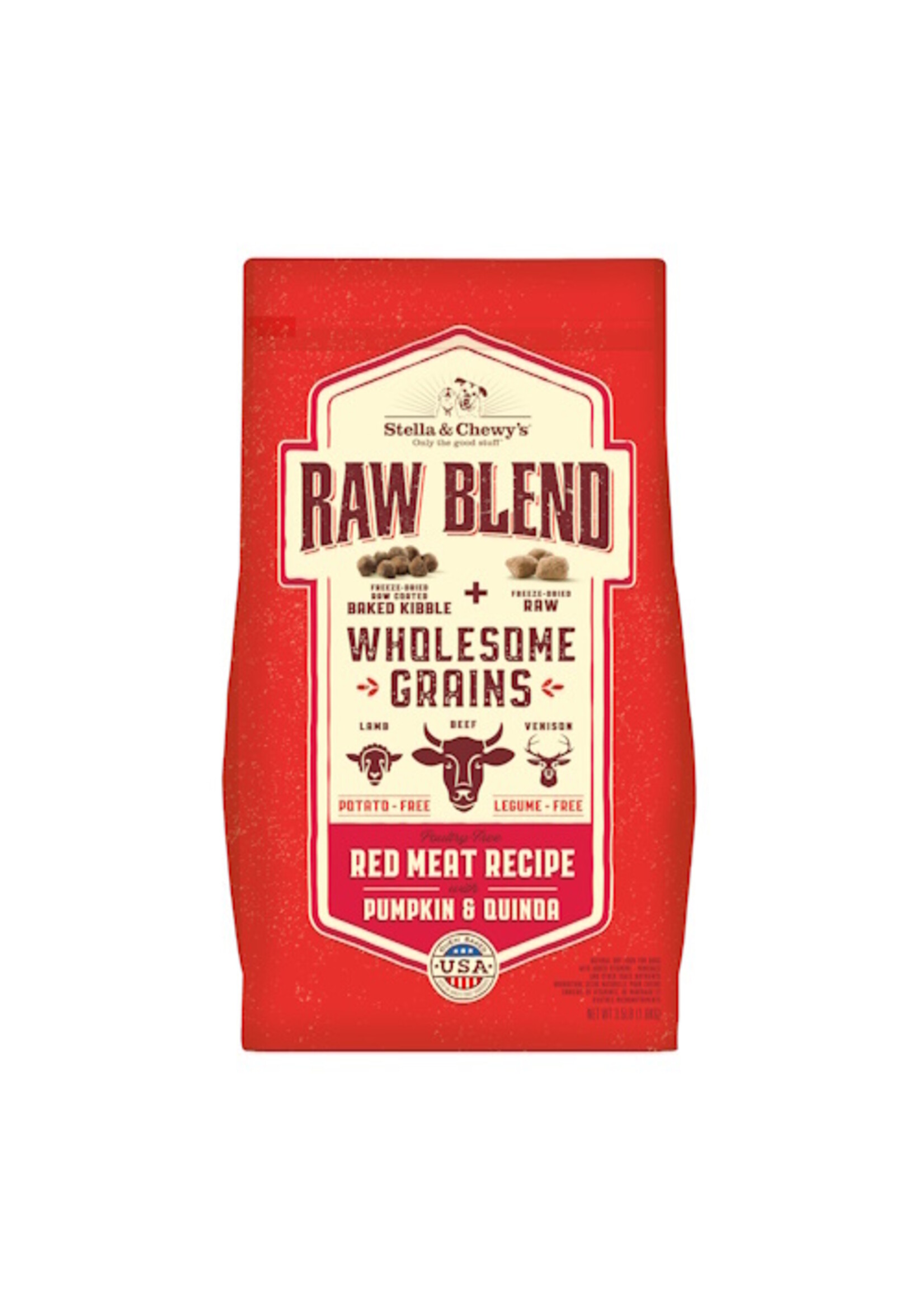 Stella & Chewy's Stella & Chewy's Raw Blend Red Meat Wholesome Grain 22lb