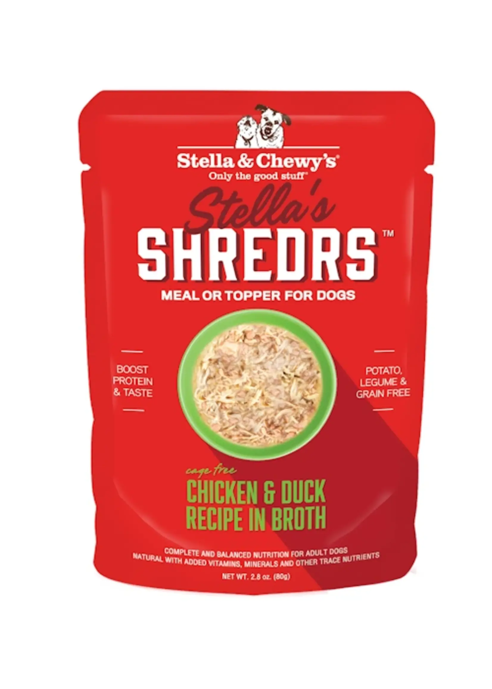 Stella & Chewy's Stella & Chewy's Shredrs Dog Topper Chicken & Duck 2.8 oz