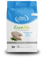 NutriSource NutriSource PureVita Grain Free Chicken & Peas Entree Cat Food, 6.6lb Bag