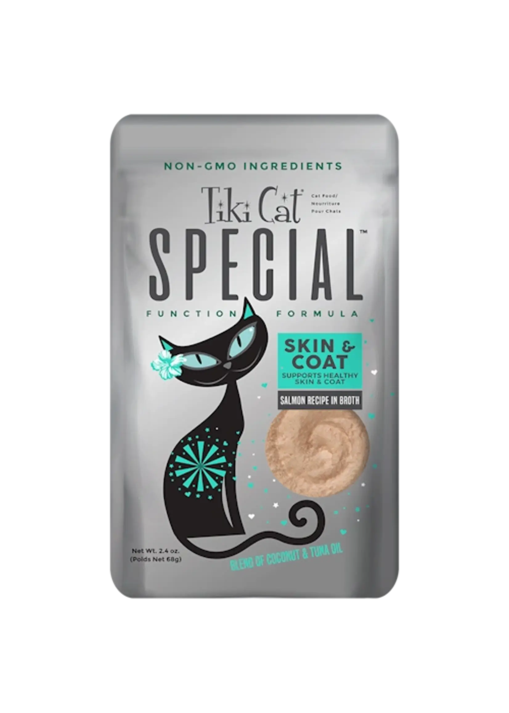 Tiki Cat Tiki Cat Solutions Mousse Skin & Coat Salmon Recipe 2.4oz