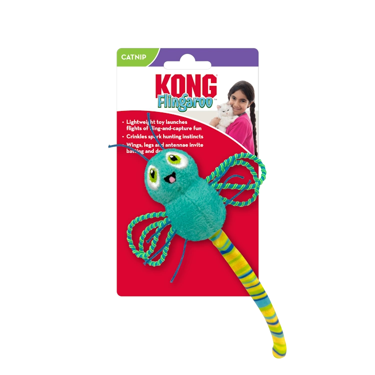 その他 The Flying Cat HoKo Kong Flingaroo Dragonfly Cat Toy - Skilos, A Family Pet Store