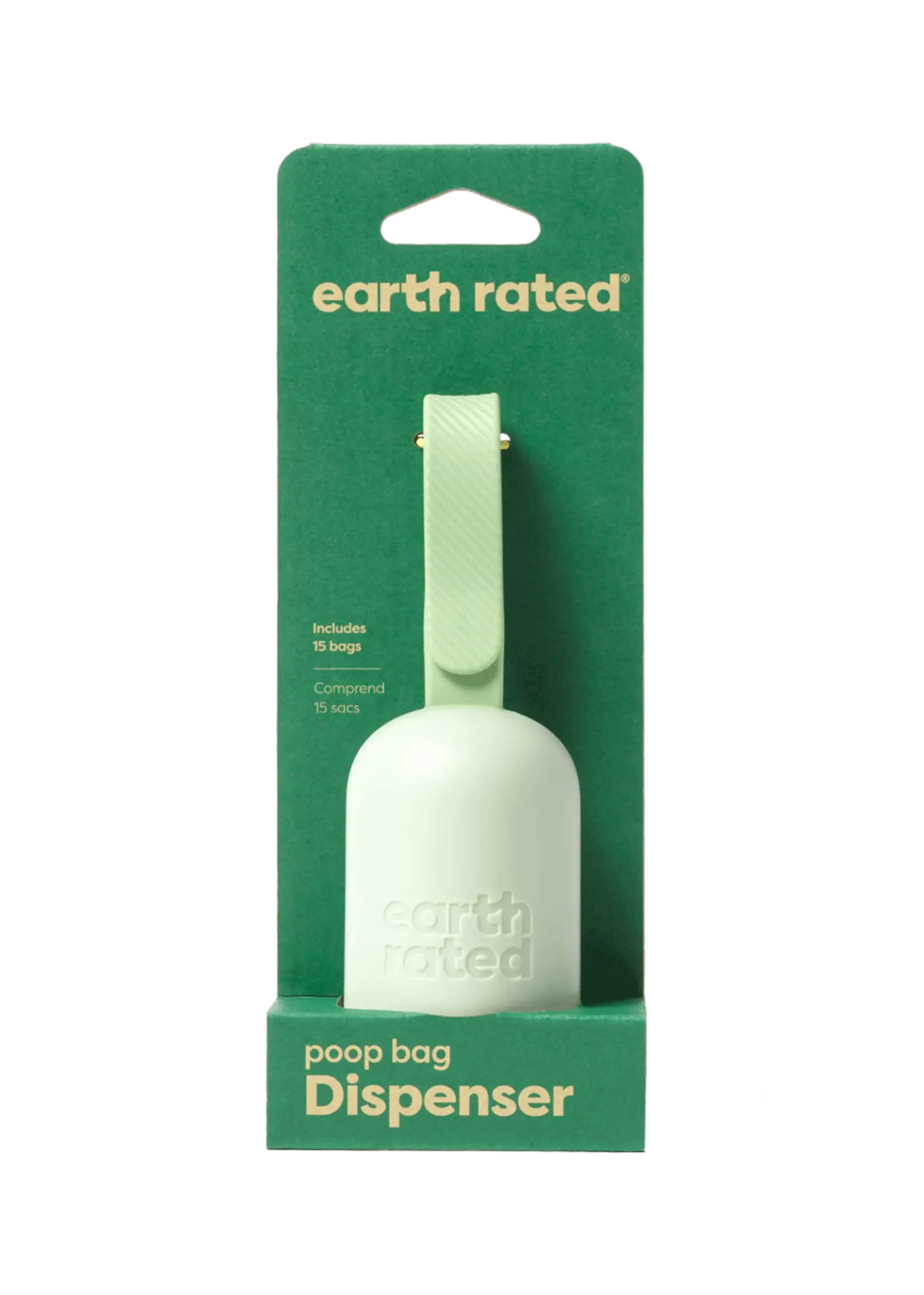 Earth Rated Earth Rated Poop Bag Leash Dispenser w/Unscented Bags