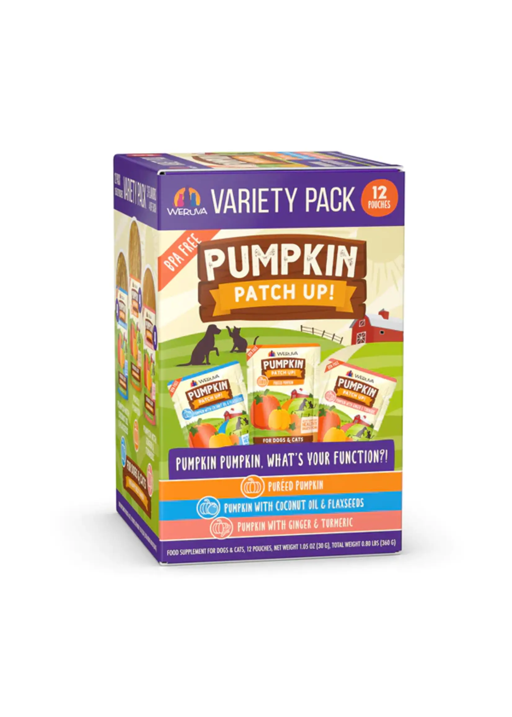 Weruva Weruva Pumpkin Patch Up! Variety Pack 2.8 oz pouches