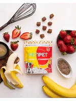 PETIPET Fruit & Veggie Dog Treats Bananas & Strawberries