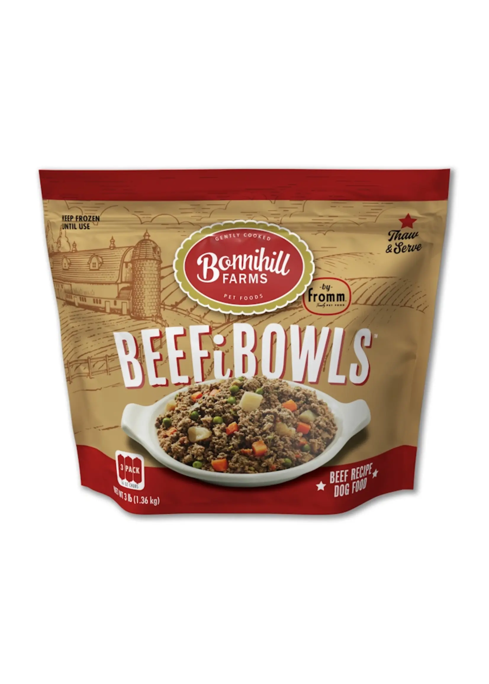 Fromm Fromm Bonnihill Farms Gently Cooked Dog Food BeefiBowls