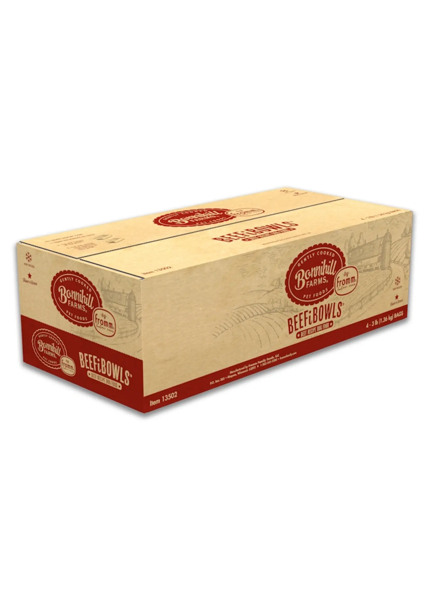 Fromm Bonnihill Farms Gently Cooked Dog Food BeefiBowls Skilos A Family Pet Store