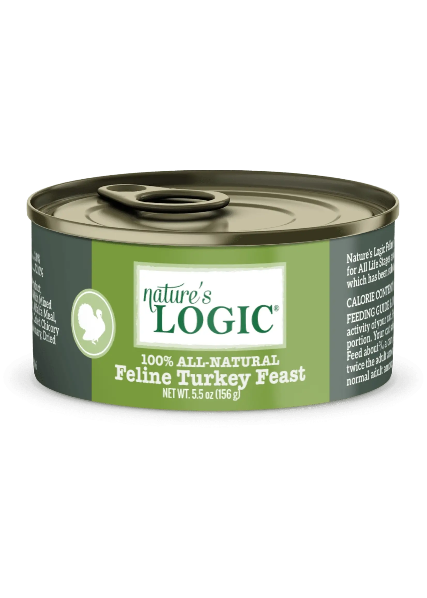 Nature's Logic Nature's Logic 5.5oz Canned Wet Cat Food Turkey