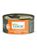 Nature's Logic Nature's Logic 5.5oz Canned Wet Cat Food Duck and Salmon