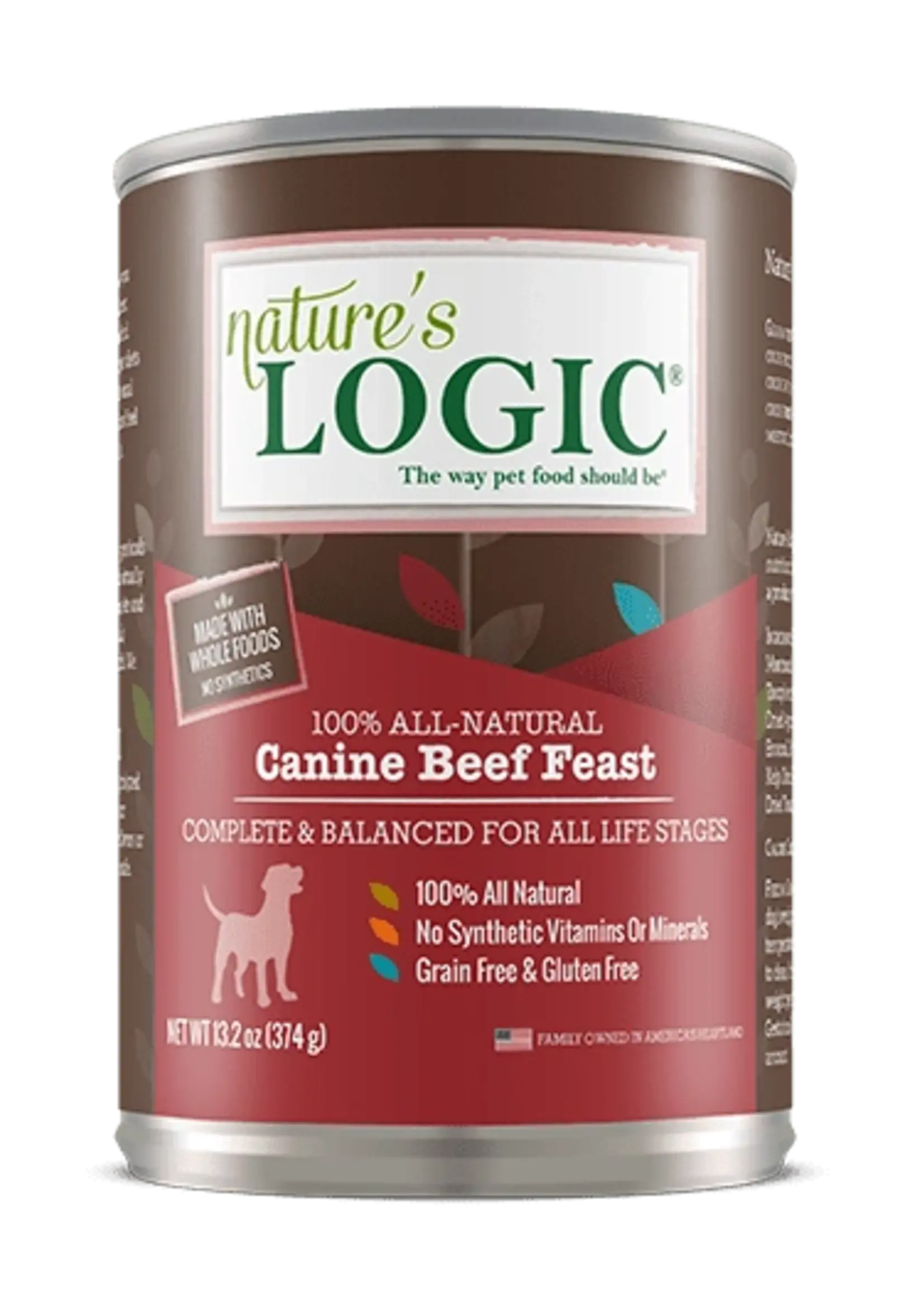 Nature's Logic Nature's Logic Canine Beef Feast Canned Wet Dog Food