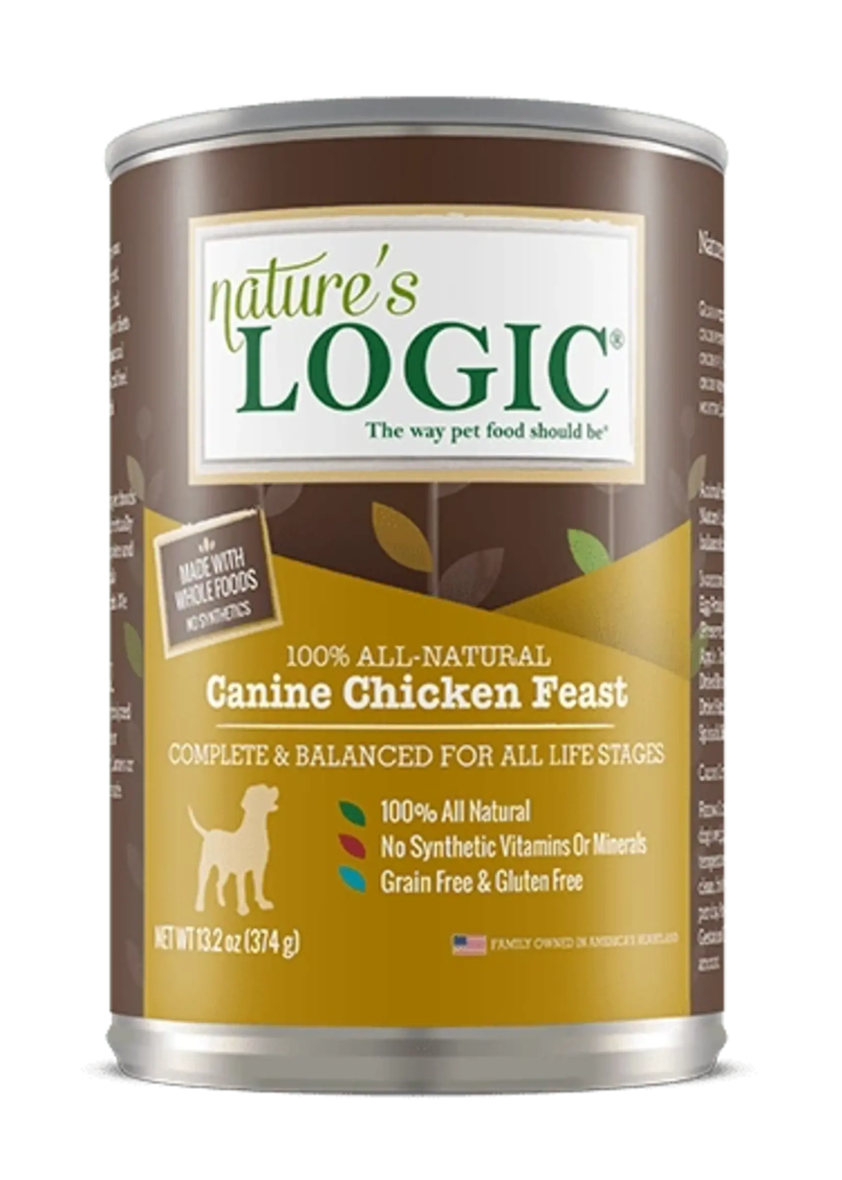 Nature's Logic Nature's Logic Canine Chicken Feast Canned Wet Dog Food