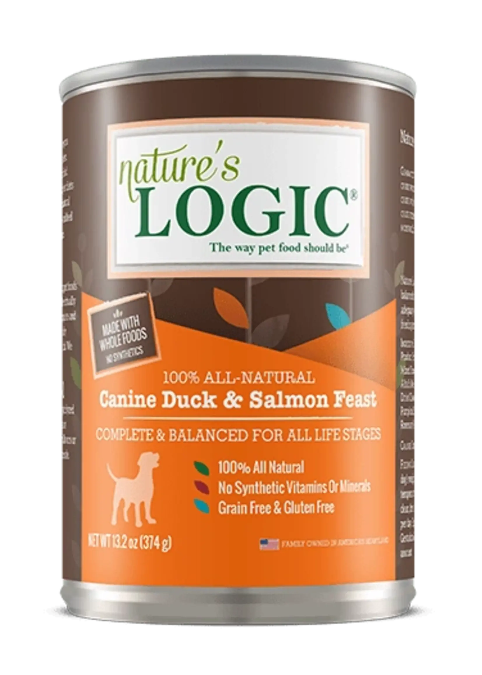 Nature's Logic Nature's Logic Canine Duck & Salmon Feast Wet Dog Food