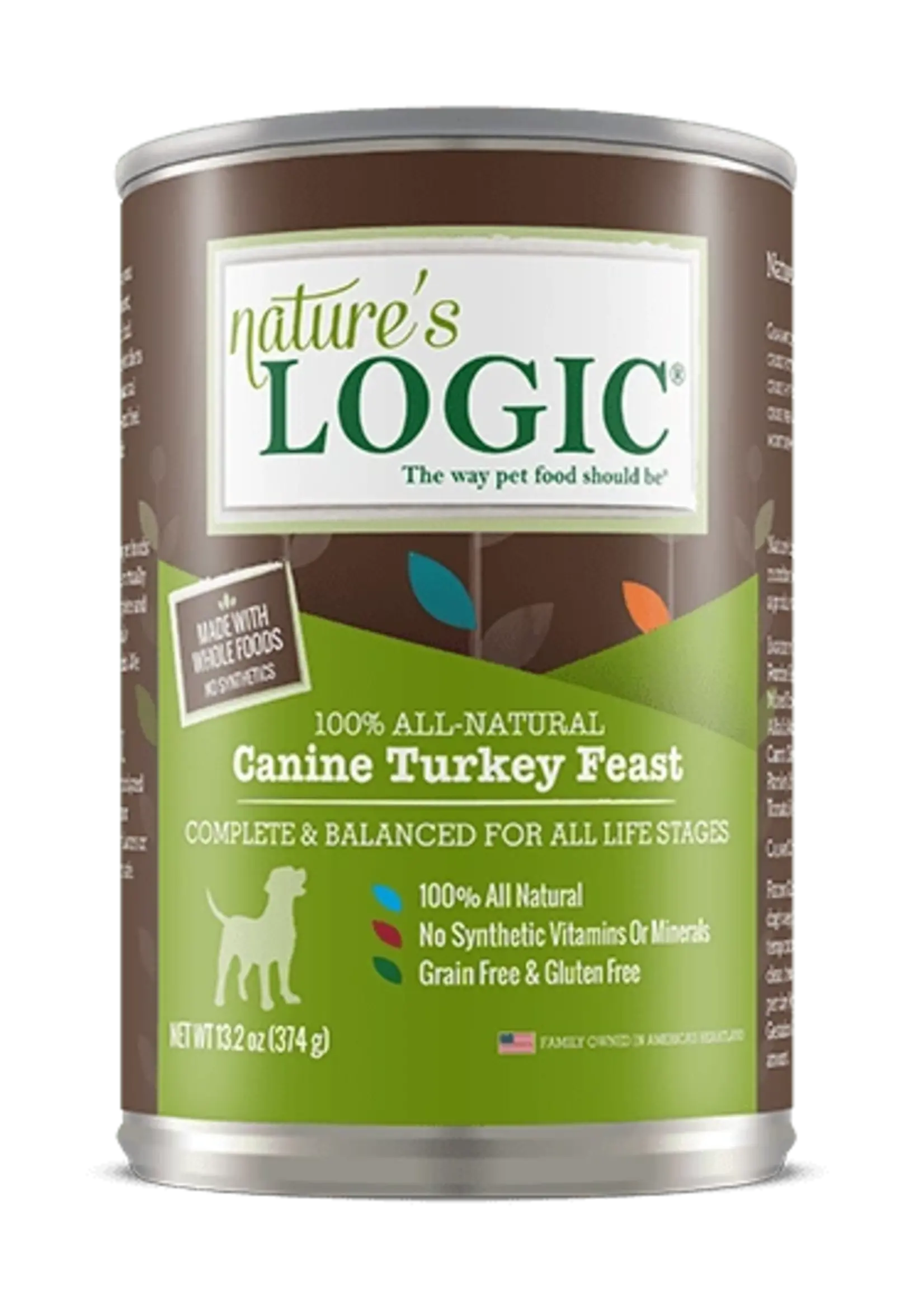 Nature's Logic Nature's Logic Canine Turkey Feast Canned Wet Dog Food