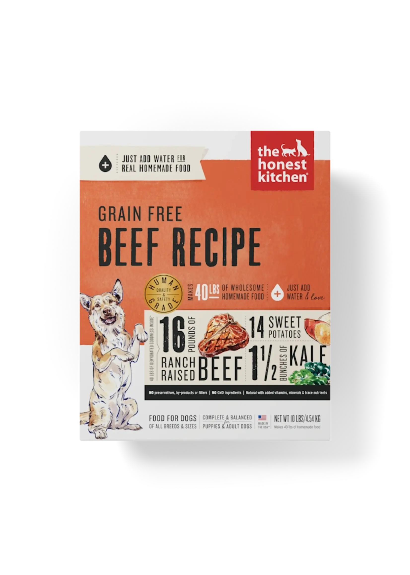 The Honest Kitchen Dehydrated Grain-Free Beef Dog Food